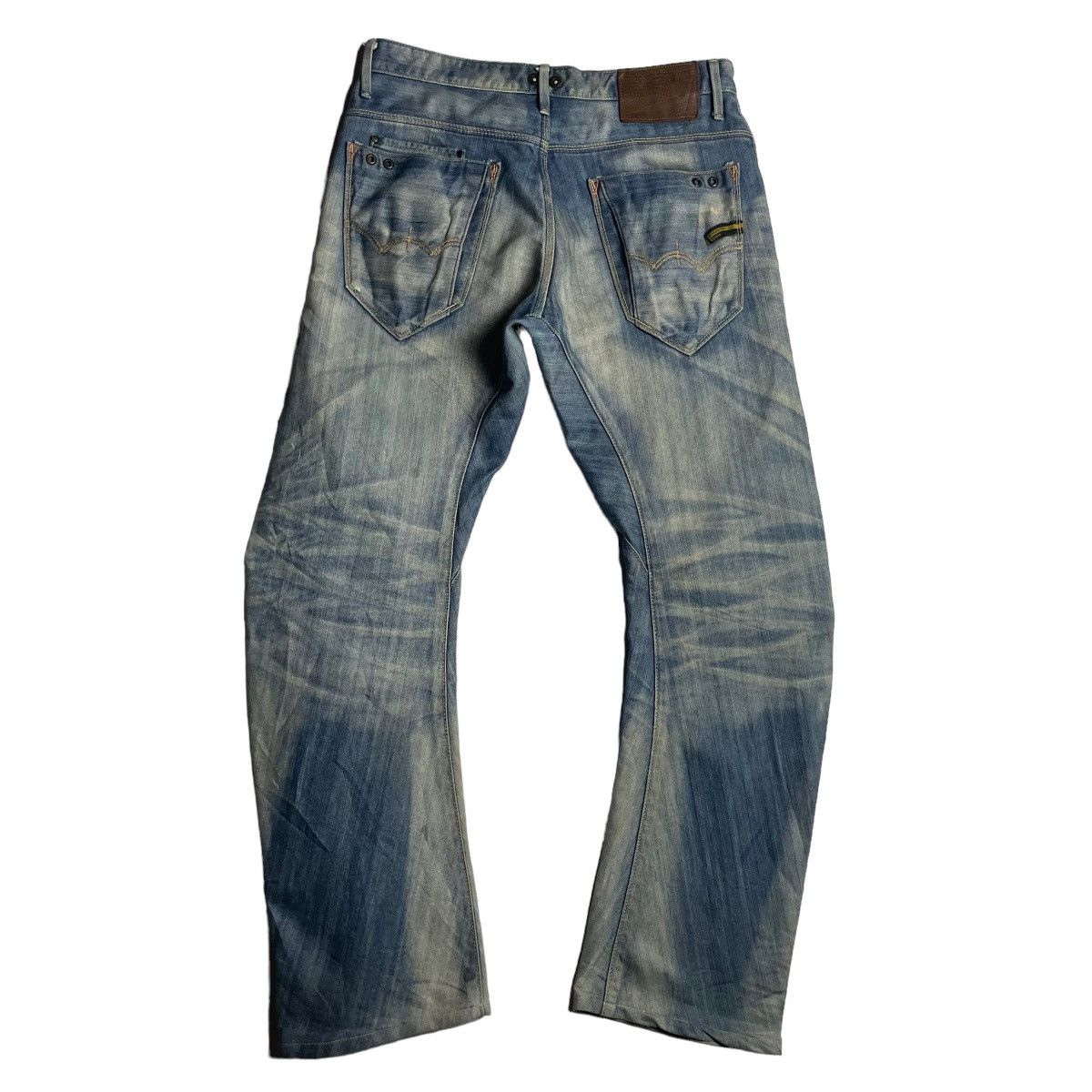 Edwin 🇯🇵 VINTAGE EDWIN 503 E-FUNCTION WASHED J CURVE DENIM PANTS Size US 32 / EU 48 - 2 Thumbnail