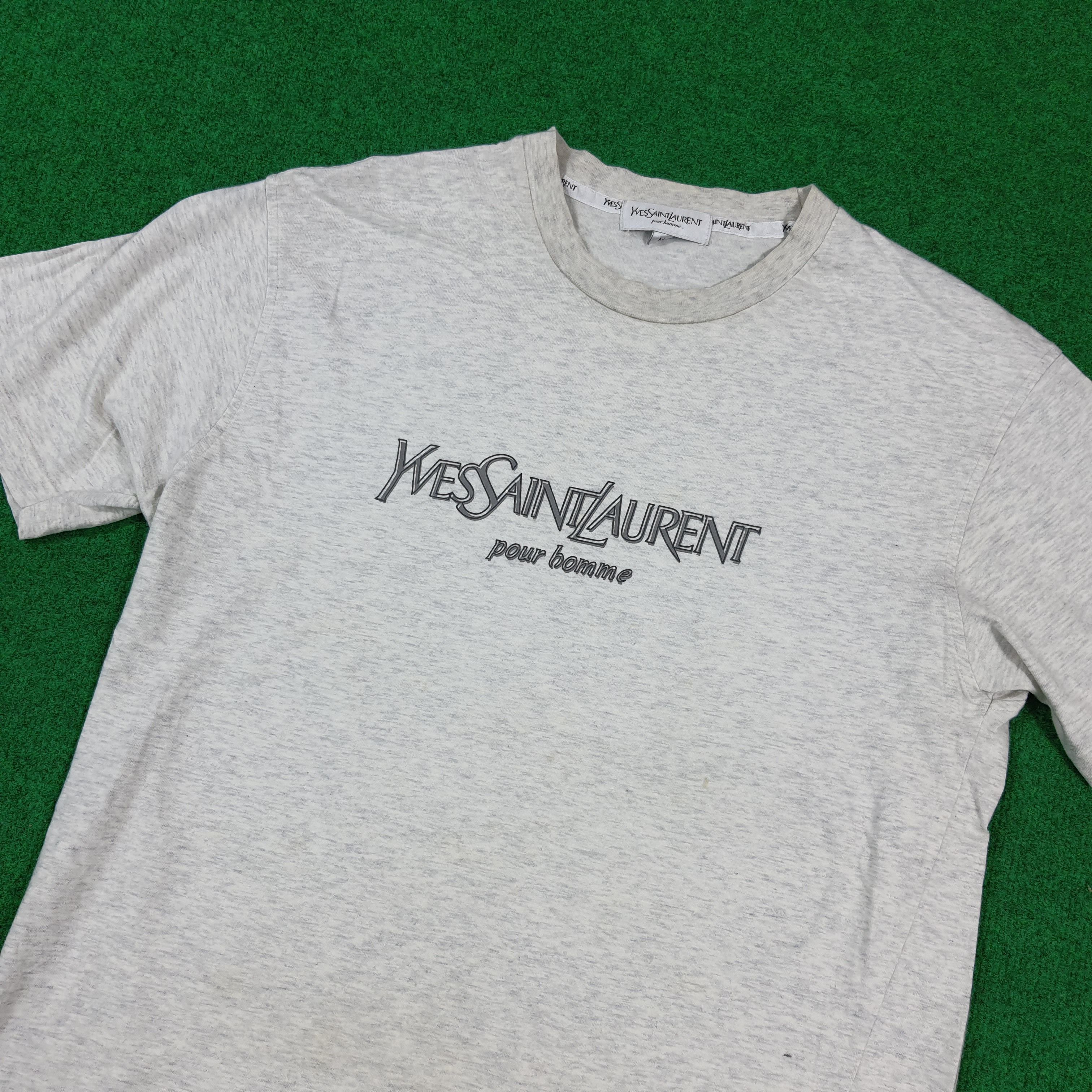 Yves Saint Laurent Vintage Yves Saint Laurent YSL Designer Tshirt C294N36 Size US M / EU 48-50 / 2 - 2 Thumbnail