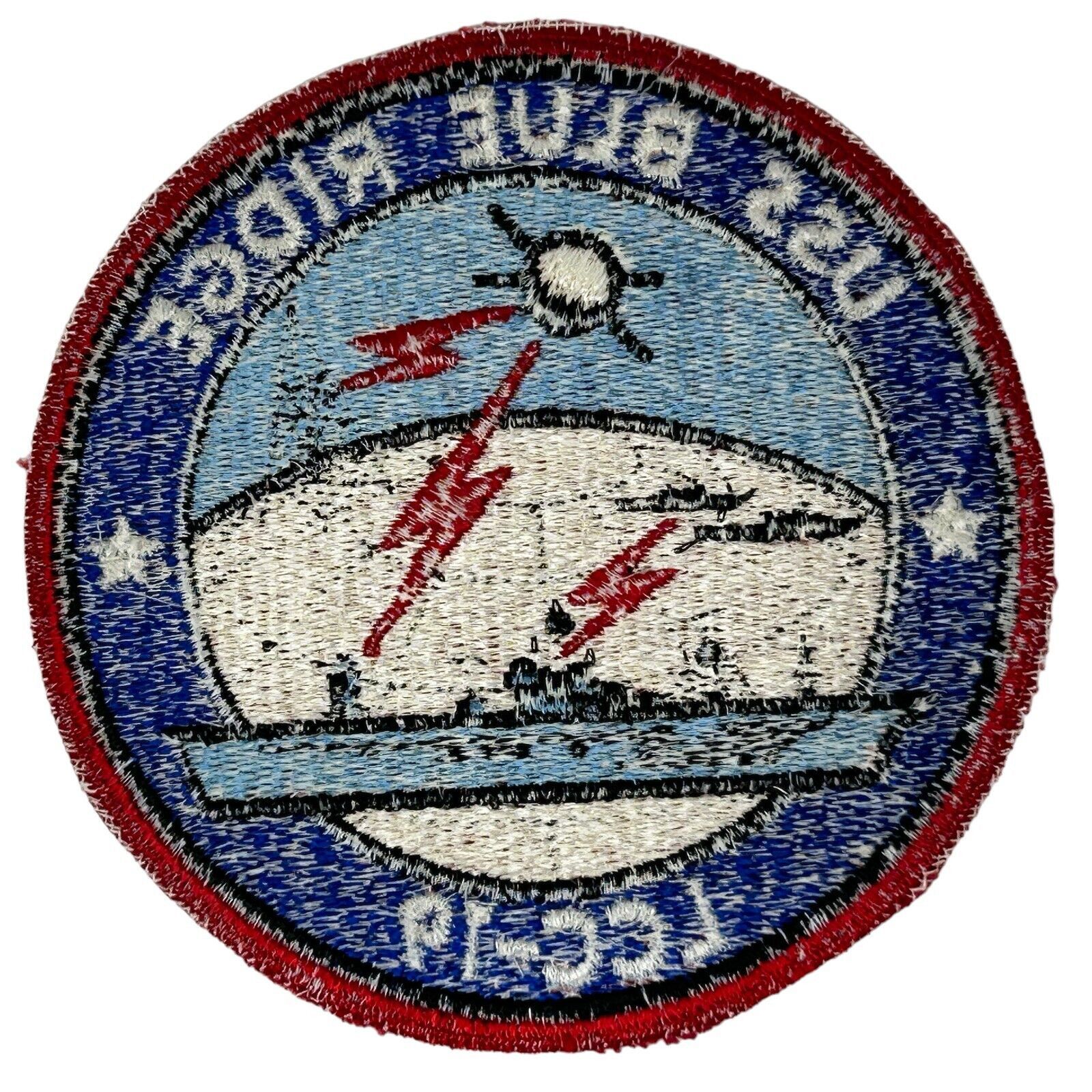 Vintage Vintage USS Blue Ridge LCC-19 Patch USN US Navy Ship Size ONE SIZE - 3 Thumbnail
