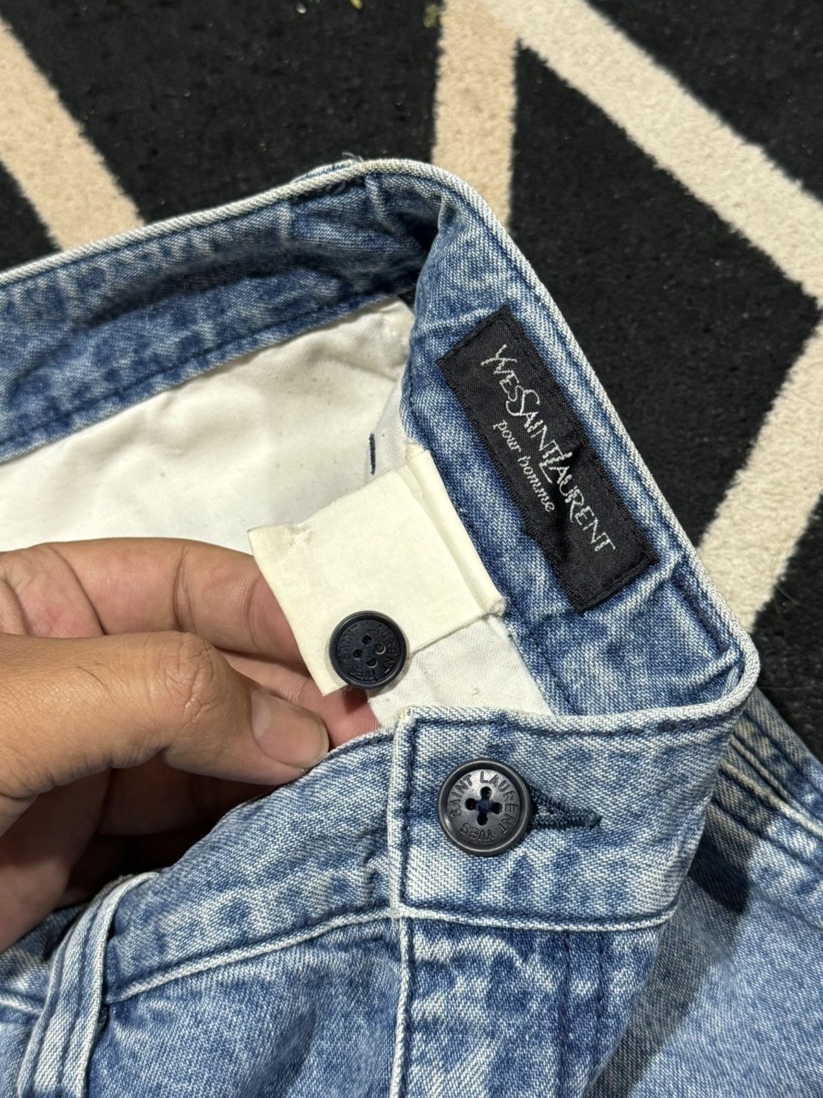 Saint Laurent Paris Denim Yves Saint Laurent Size US 30 / EU 46 - 9 Thumbnail