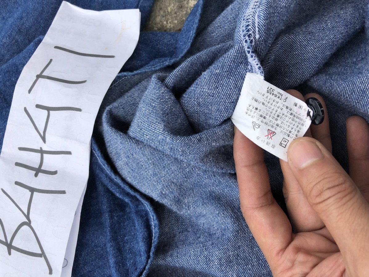 Nigel Cabourn × Vintage Vintage US Marine Denim Shirt Size US L / EU 52-54 / 3 - 5 Thumbnail