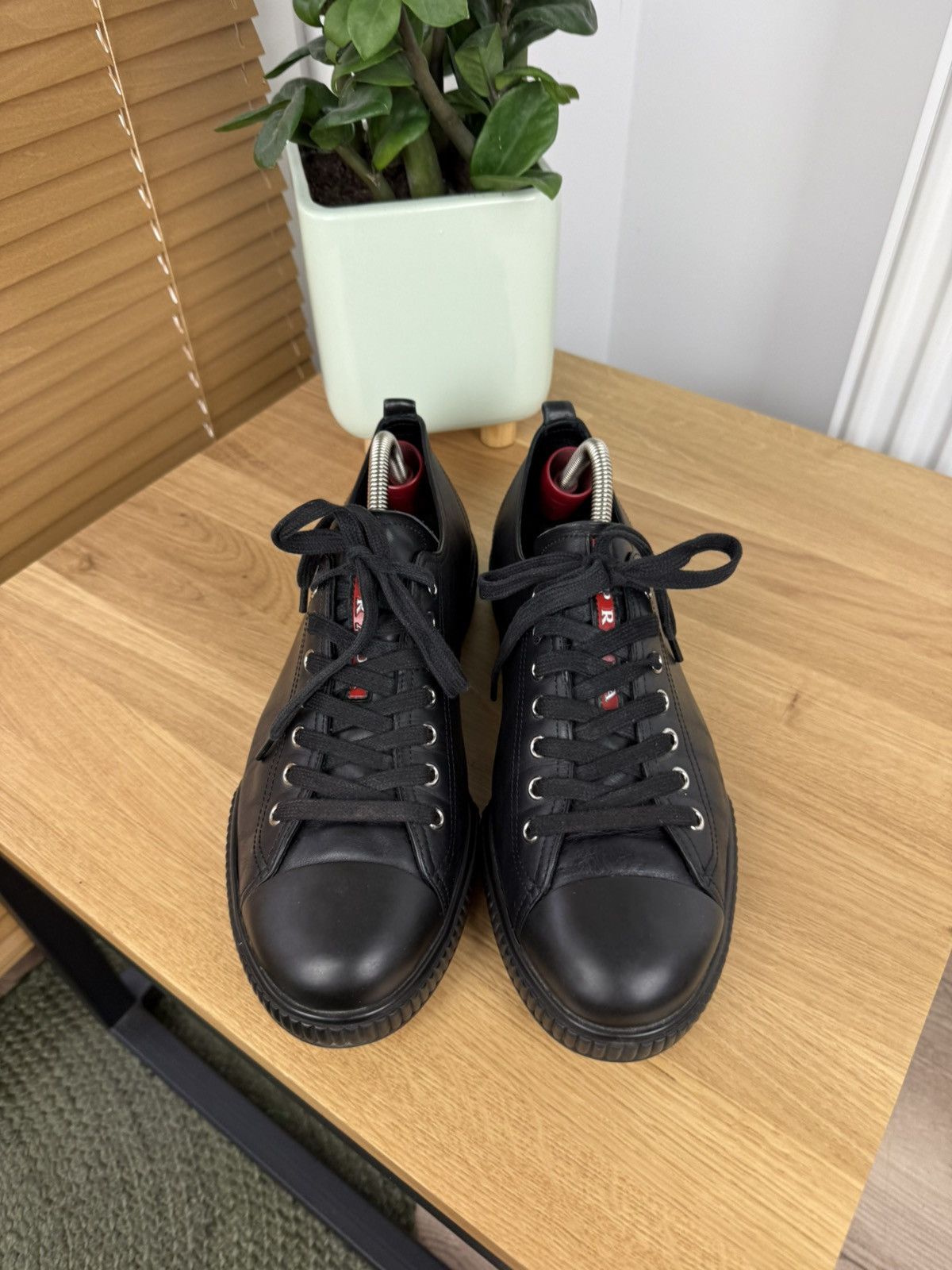 Prada PRADA Leather Sneakers shoes boots archive rap sport Size US 8 / EU 41 - 6 Thumbnail