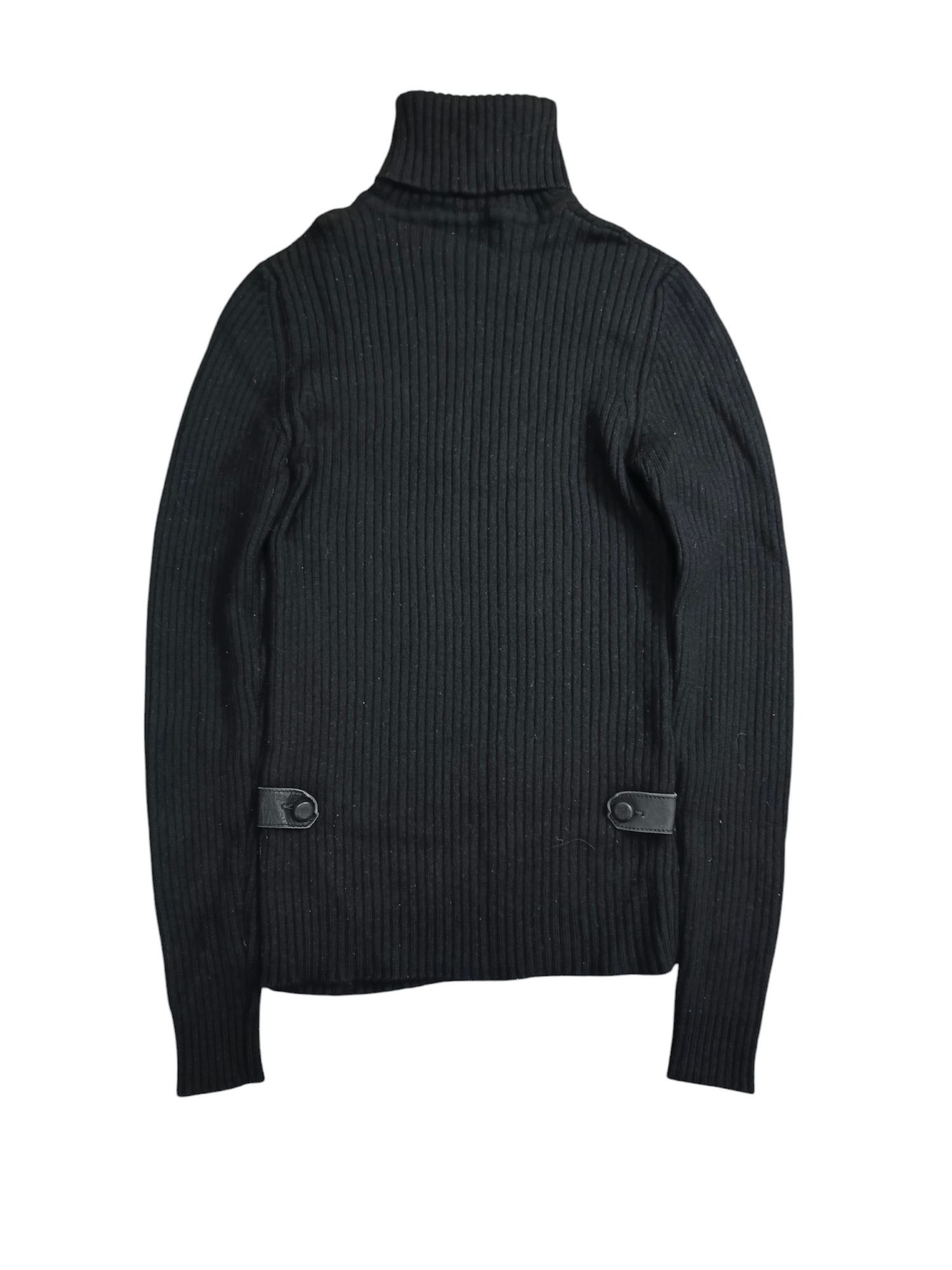 Bally BALLY TURTLENECK WOOL BLACK KINTWEAR(USA38)) Size S / US 4 / IT 40 - 1 Thumbnail