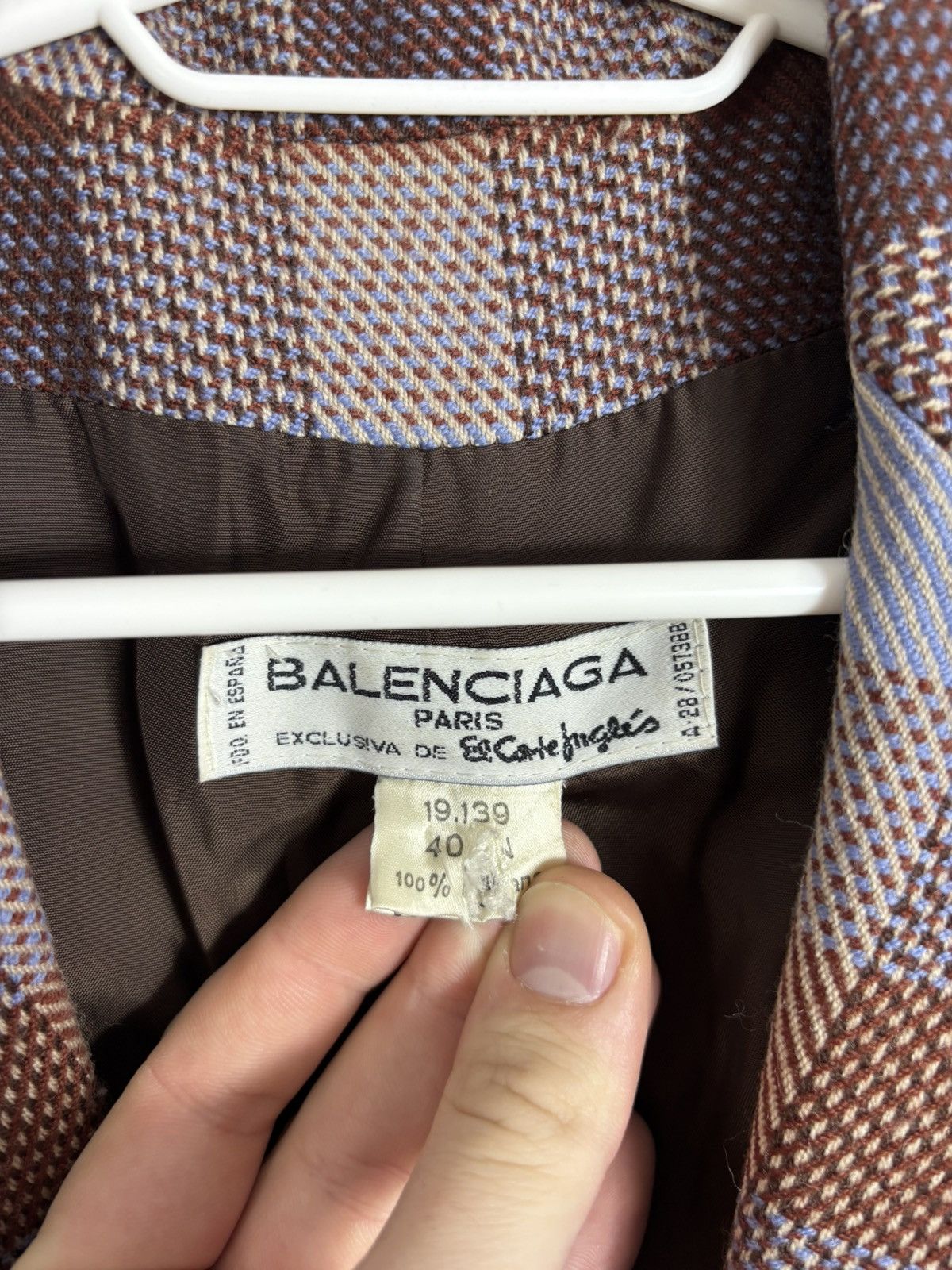 Balenciaga Balenciaga Double Breasted Wool Blazer Size S / US 4 / IT 40 - 6 Thumbnail