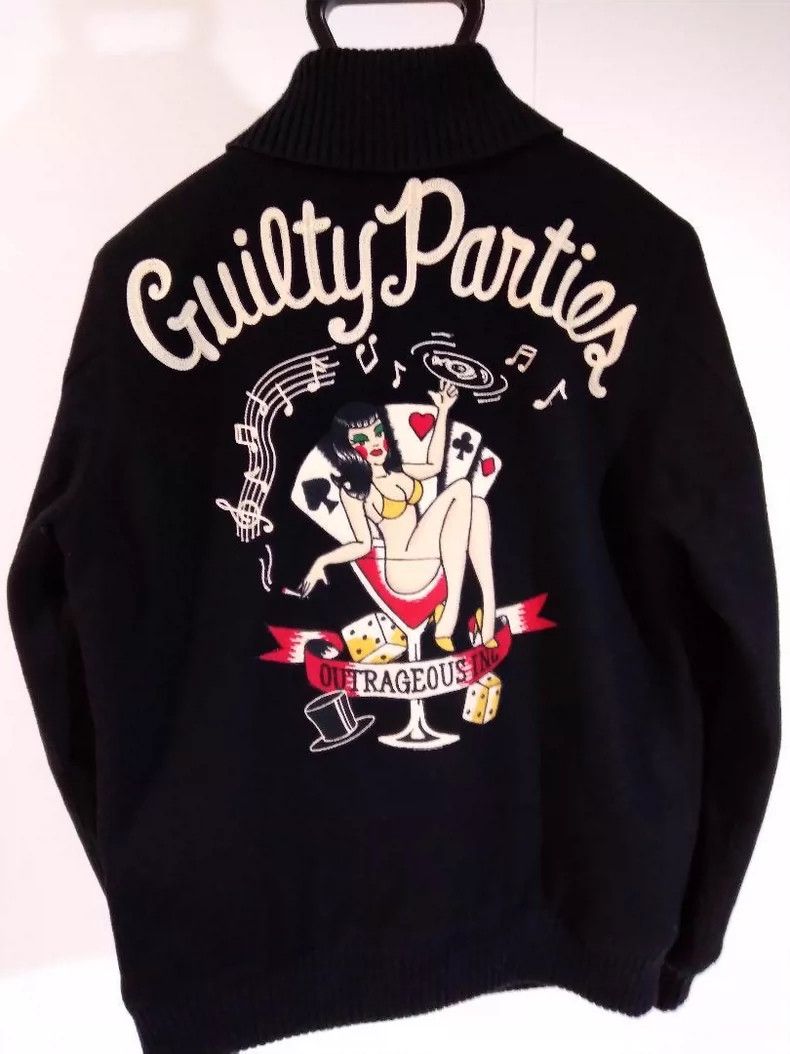 Wacko Maria WACKO MARIA Embroidered jacket girl playing cards trendy a Size US S / EU 44-46 / 1 - 1 Thumbnail