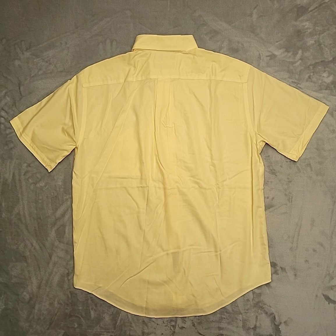 Roundtree & Yorke Gold Label Shirt Mens M Yellow Micro Check Cotton Non-Iron Button-Up Classic Check Shirt Mens M Yellow Non-Iron Cotton Roundtree & Yorke Size US M / EU 48-50 / 2 - 4 Thumbnail