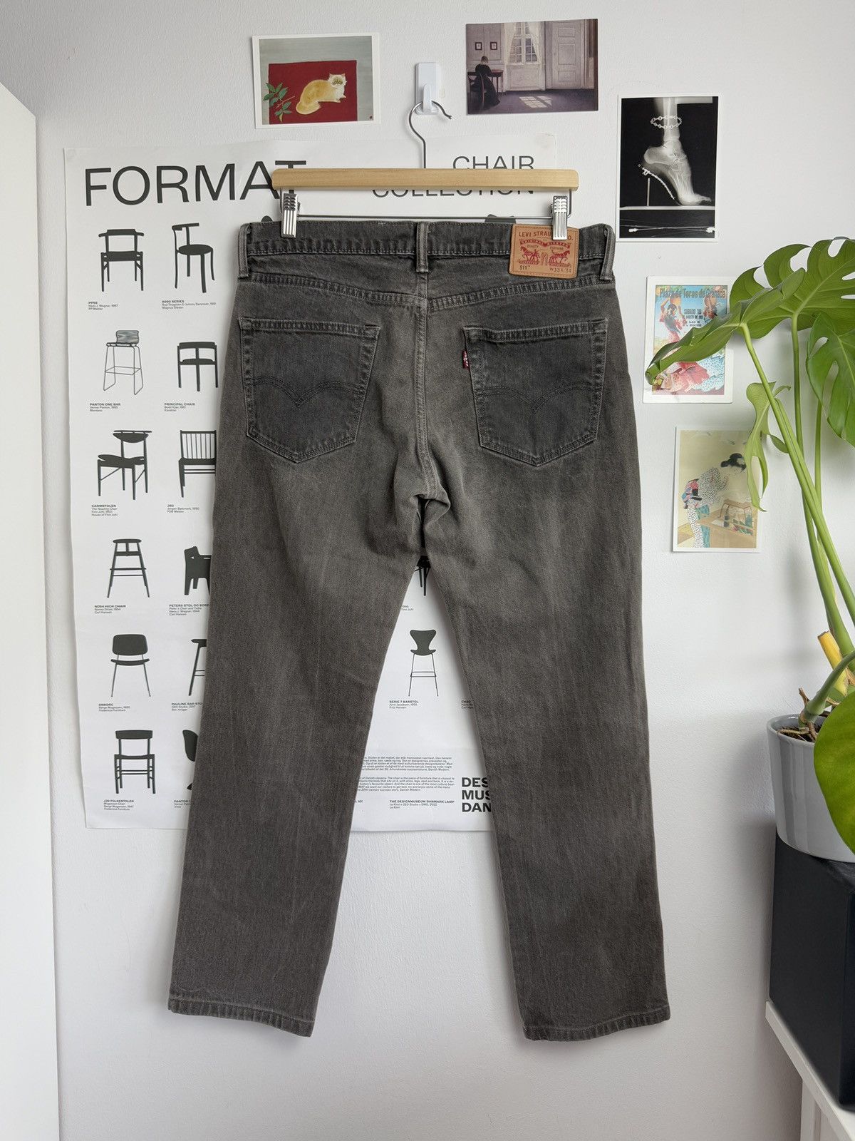 Levi's × Vintage Vintage levi’s 511 grey baggy washed denim pants 33x30 rare Size US 33 - 1 Thumbnail