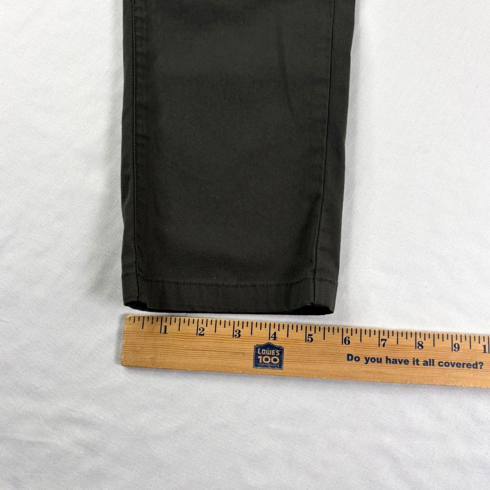 Vintage Bird Dogs Pants Mens 32x28 Gray Tapered Chino Reported Regular Inseam 28 in Logo Lined Casual Cotton Blend Front Zip Boys Girls Mens Womens Size US 32 / EU 48 - 7 Thumbnail