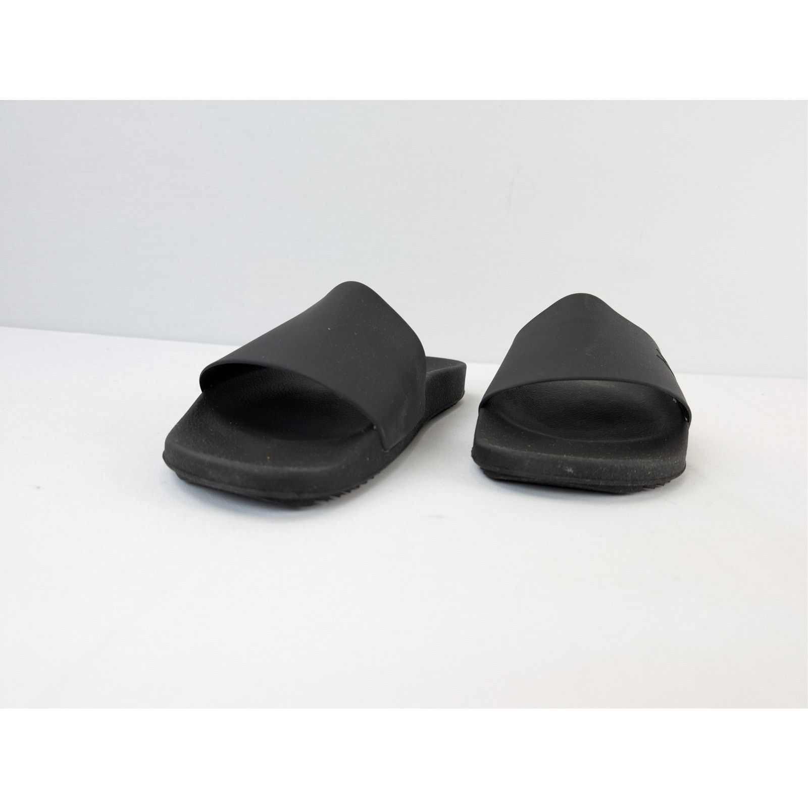 Rick Owens Drkshdw o1rshd1 Scarpe Shower Slides Slipper in Black Size US 11 / EU 44 - 8 Thumbnail