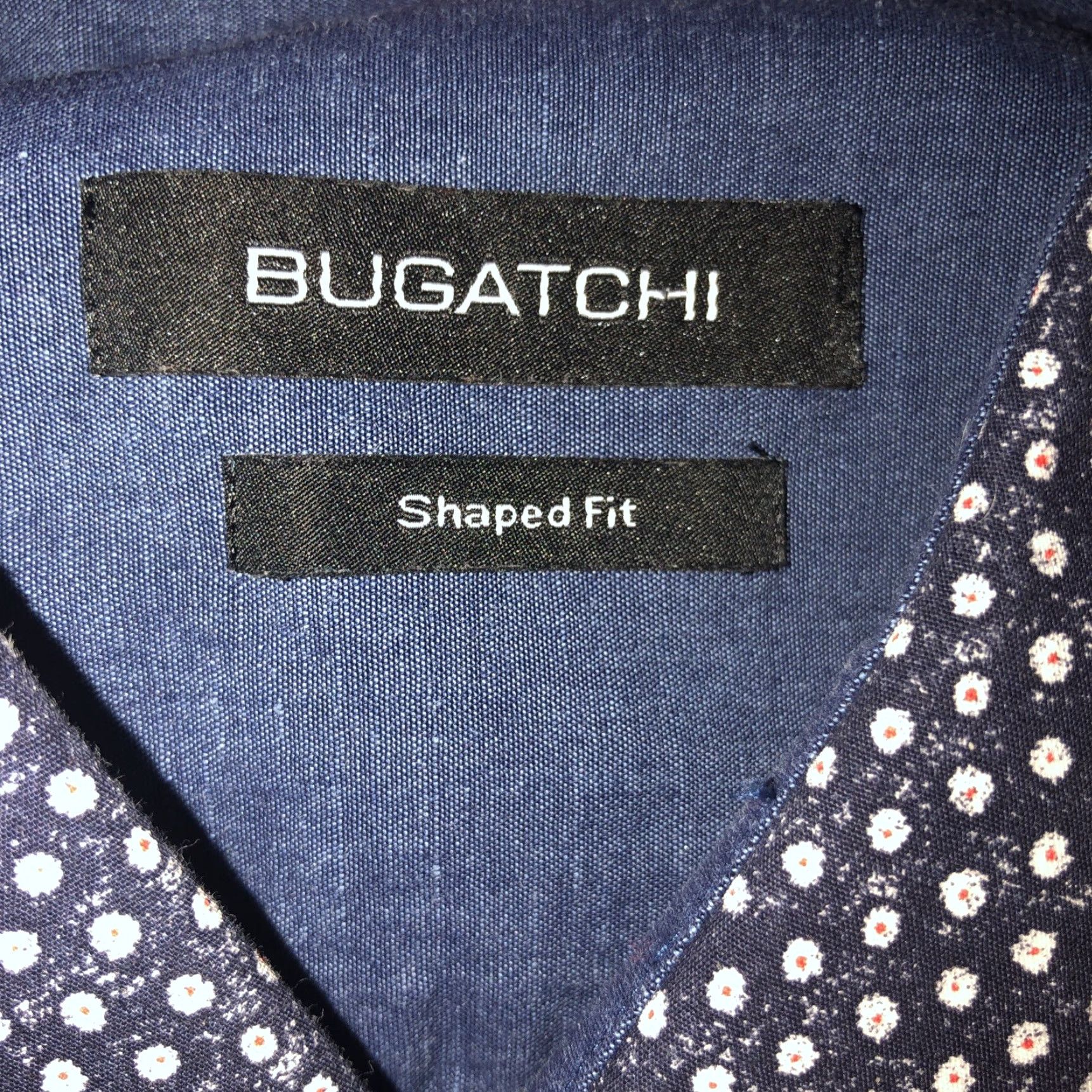 BUGATCHI Bugatchi Shaped Fit Floral Shirt Mens L Size US L / EU 52-54 / 3 - 4 Thumbnail