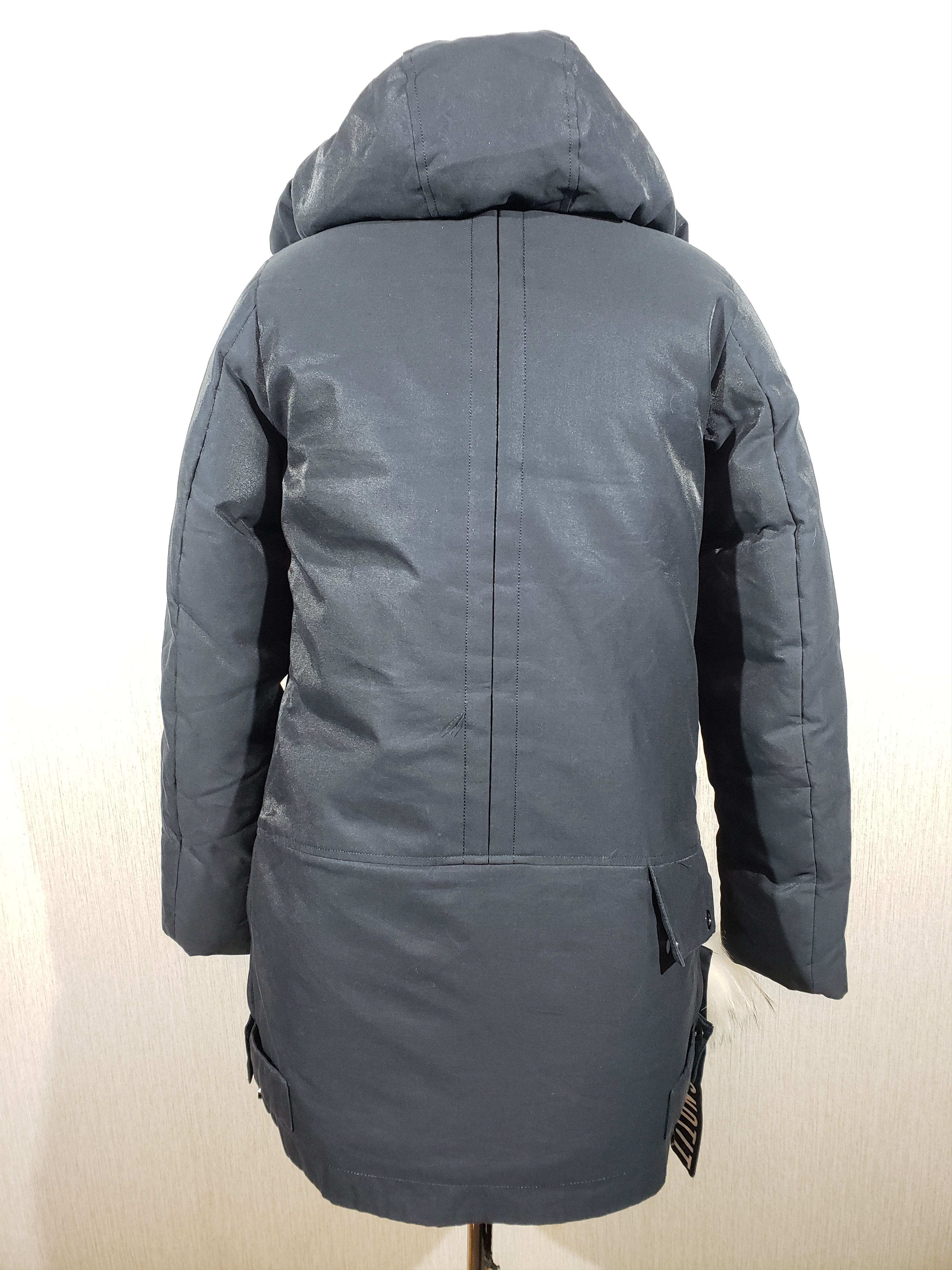 Designer Reliable women's blue jacket with a hood. Size M / US 6-8 / IT 42-44 - 4 Thumbnail