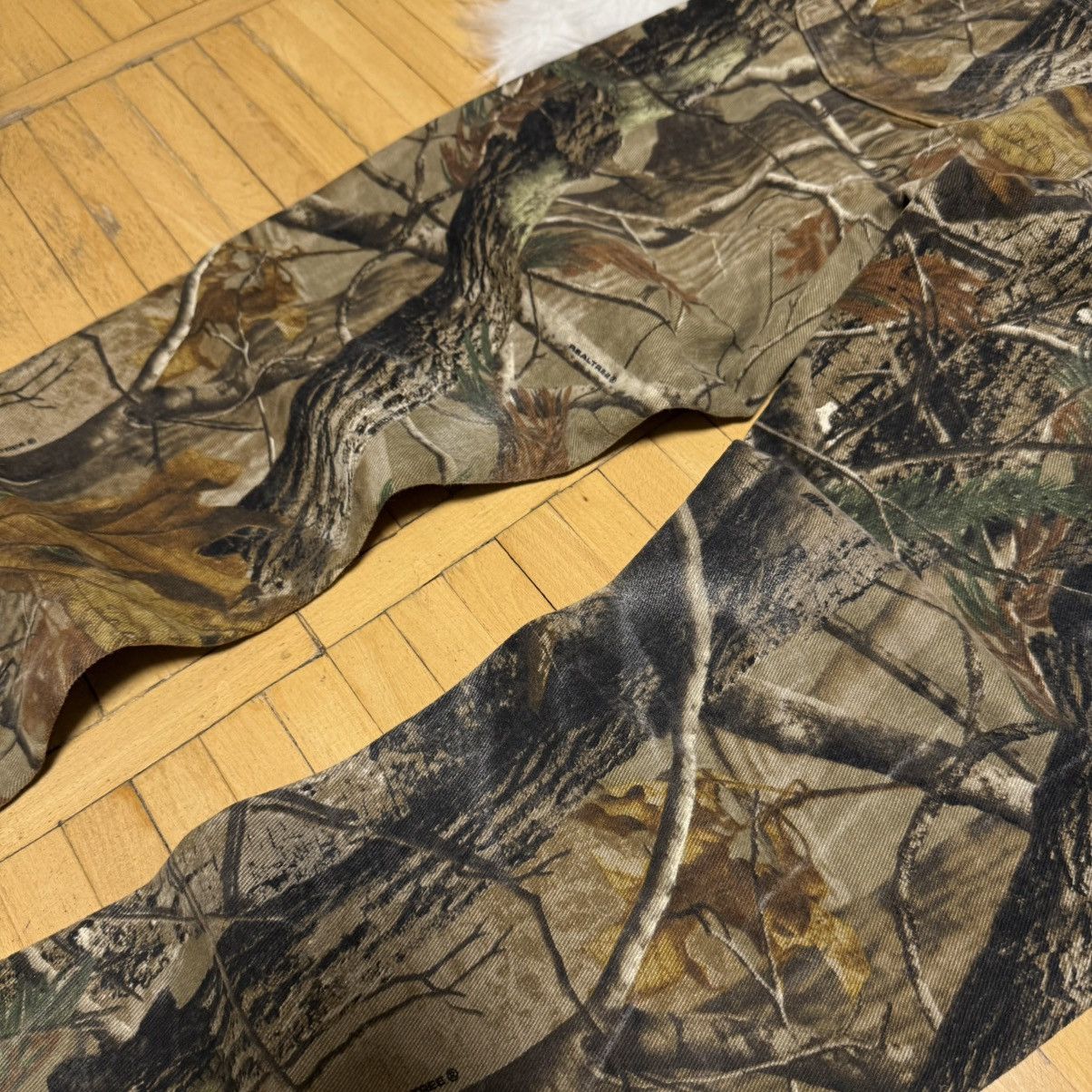 Wrangler 📌 Vintage Wrangler Realtree Camo Y2K Baggy Jeans Rare Size 38" / US 16 / IT 52 - 7 Thumbnail