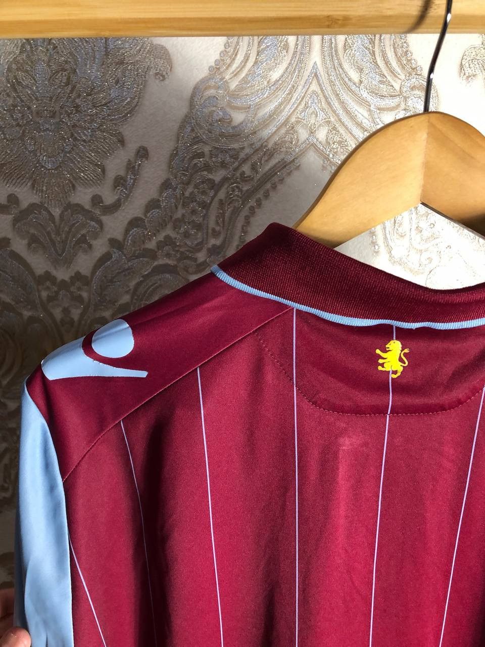 Macron × Vintage VERY RARE MACRON FC ASTON VILLA ENGLAND SOCCER JERSEY RETRO Size US XXL / EU 58 / 5 - 9 Thumbnail