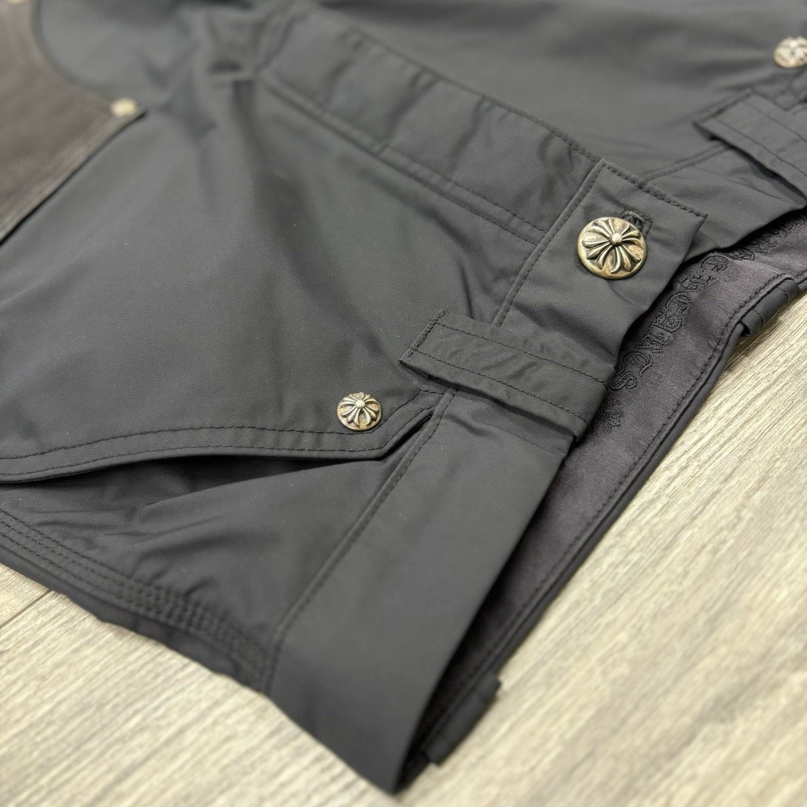 Chrome Hearts Chrome Hearts Leather Knee Carpenter Pants | WORN 1-3X Size US 30 / EU 46 - 6 Thumbnail