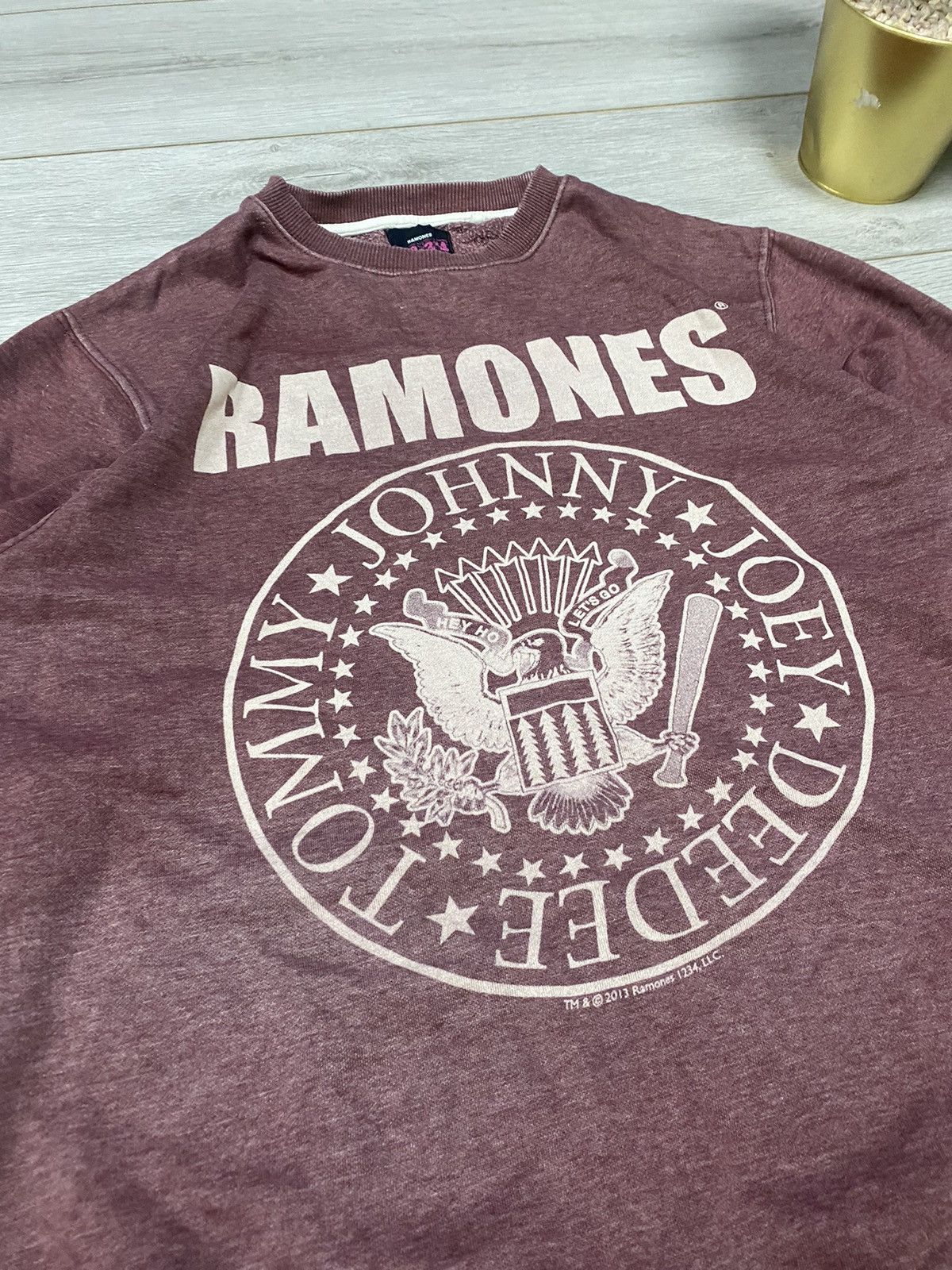 Band Tees Ramones vintage 2013 sweatshirt big logo Size US L / EU 52-54 / 3 - 5 Thumbnail