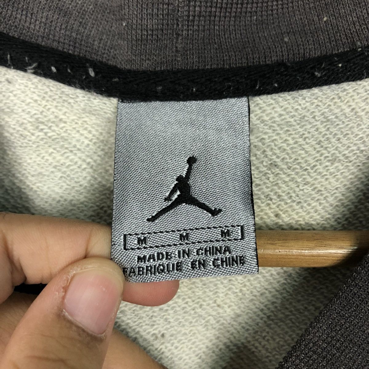 Jordan Brand 📌Vintage Long Sleeve Sweatshirt Air Jordan Small Pony Size US M / EU 48-50 / 2 - 14 Thumbnail