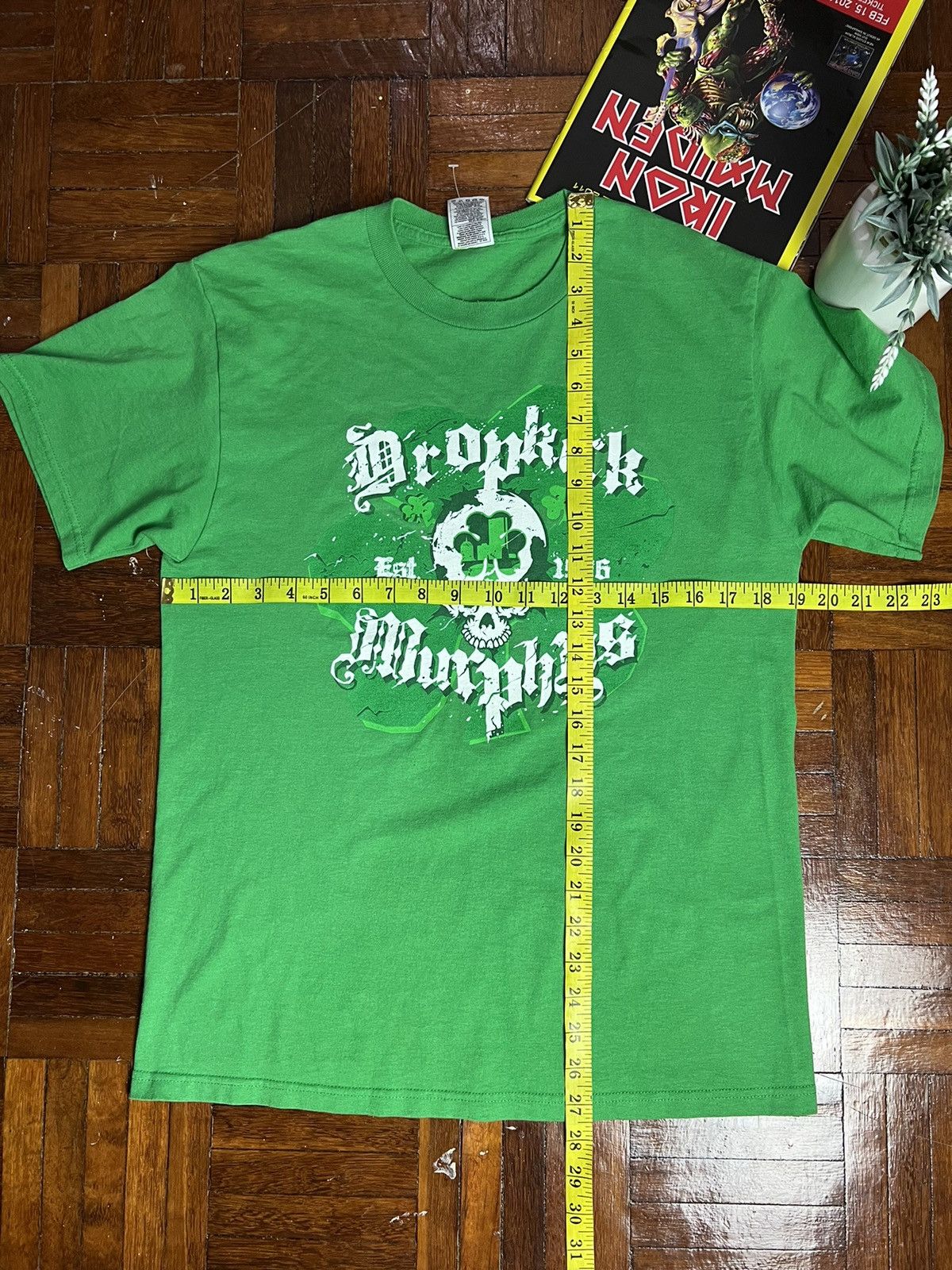 Band Tees × Vintage Vtg Dropkick Murphys Promo Album Concert T-Shirt Est. 1996 Size US M / EU 48-50 / 2 - 5 Thumbnail