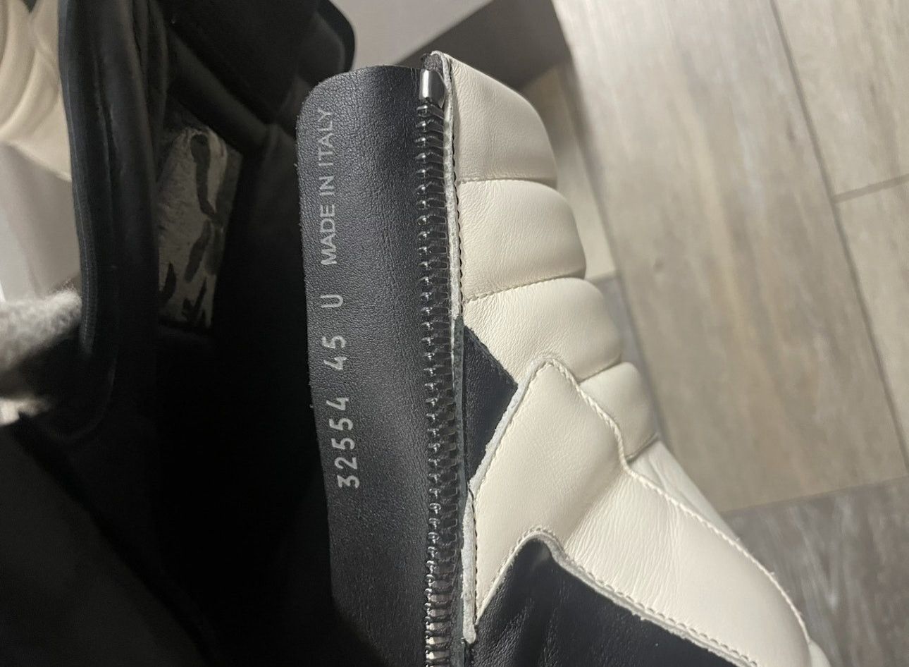 Rick Owens Rick Owens Geobasket Jumbo laces Size US 12 / EU 45 - 6 Thumbnail