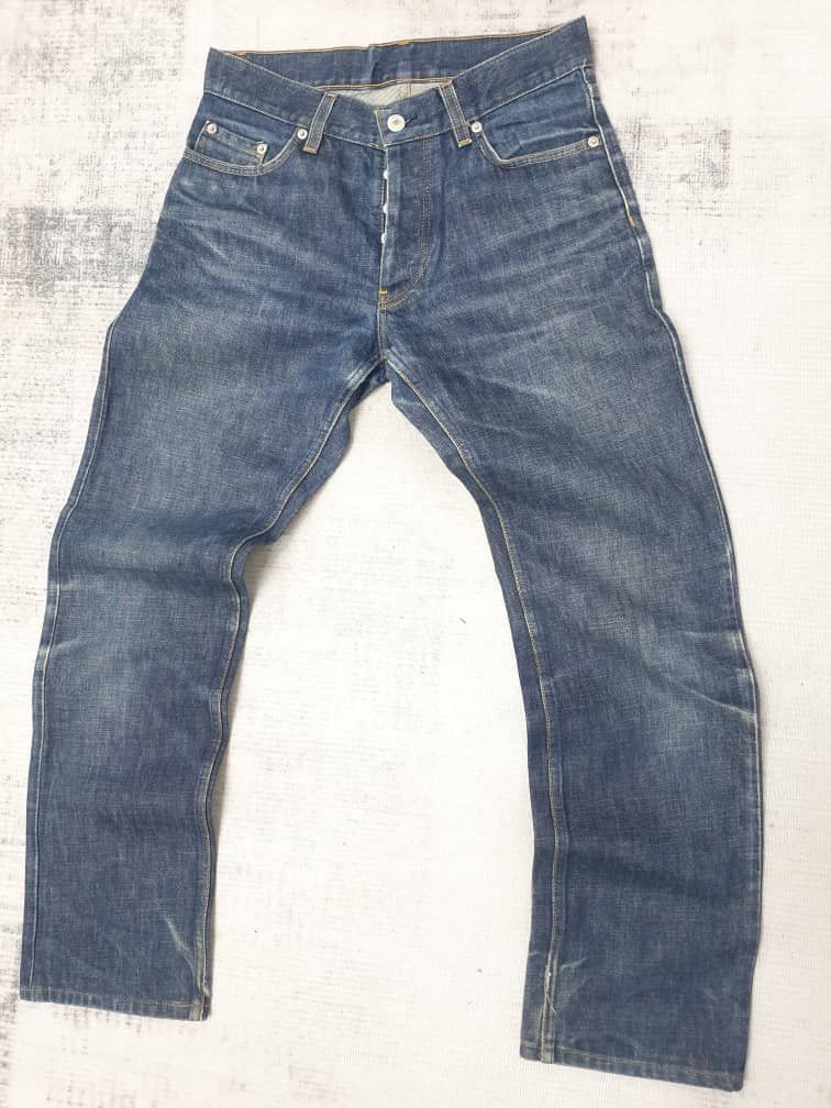 Helmut Lang 💥Helmut lang stonewash Made in Italy denim pant Size US 30 / EU 46 - 10 Thumbnail