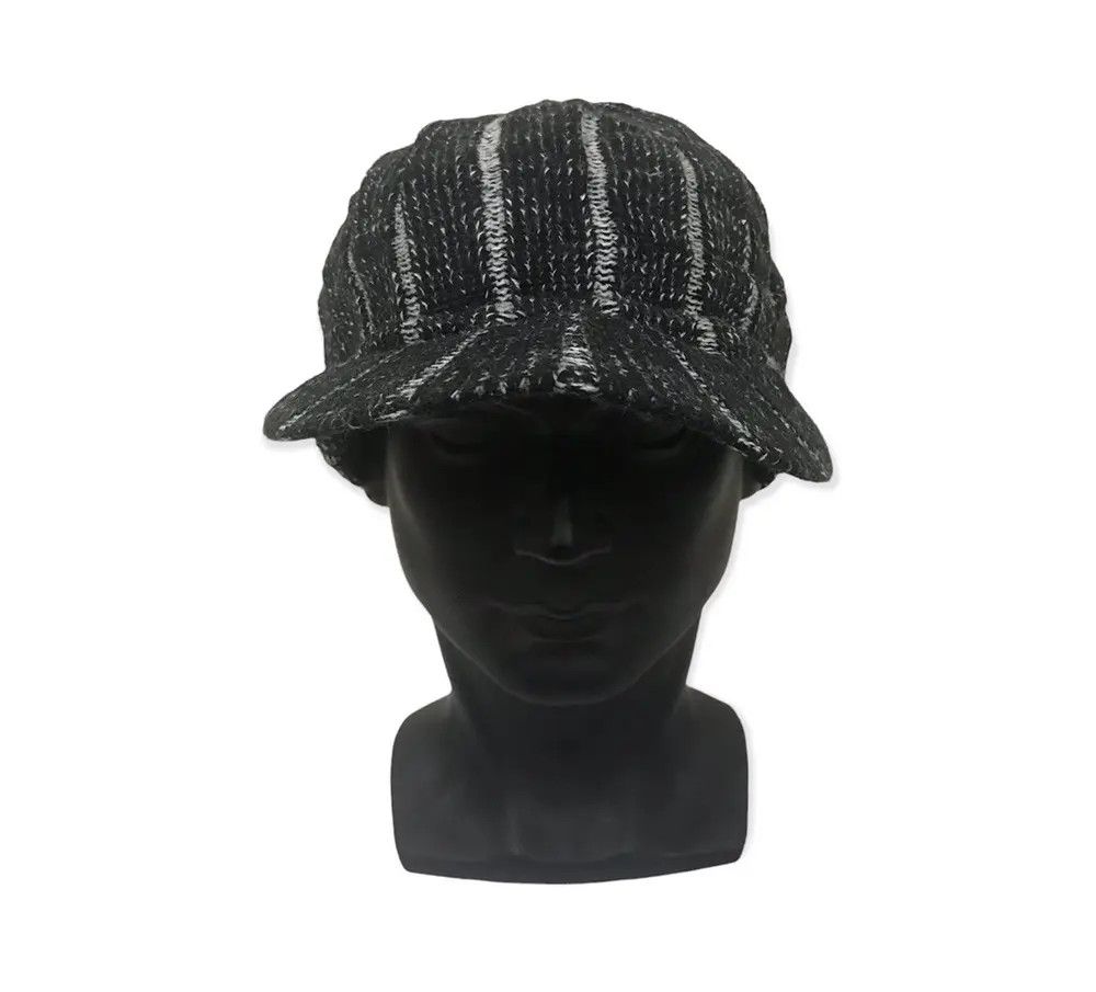 Japanese Brand × Vintage On Board Stripe Beanie Hat Size ONE SIZE - 2 Thumbnail