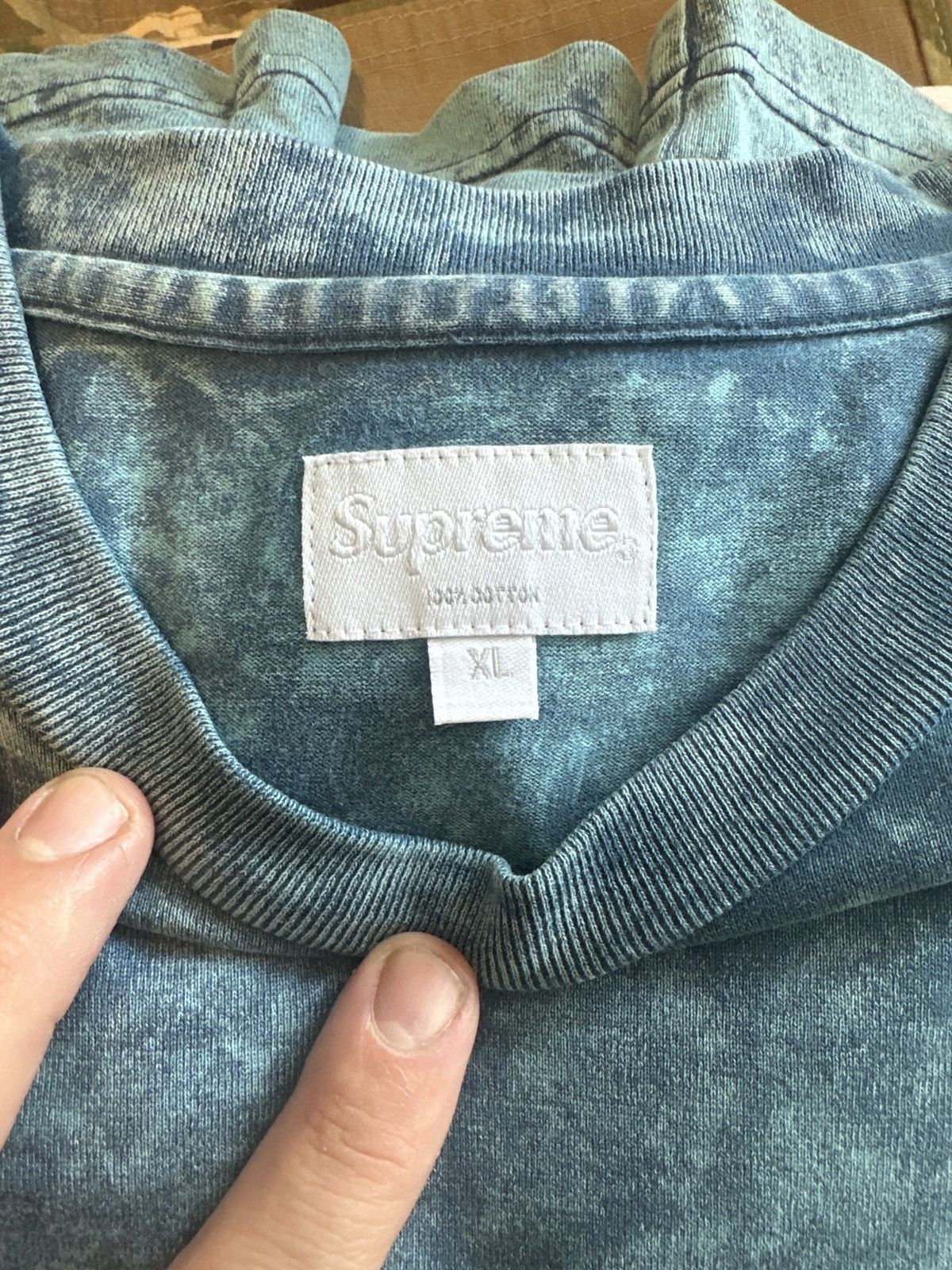 Supreme Supreme Arc Logo L/S Size US XL / EU 56 / 4 - 5 Thumbnail