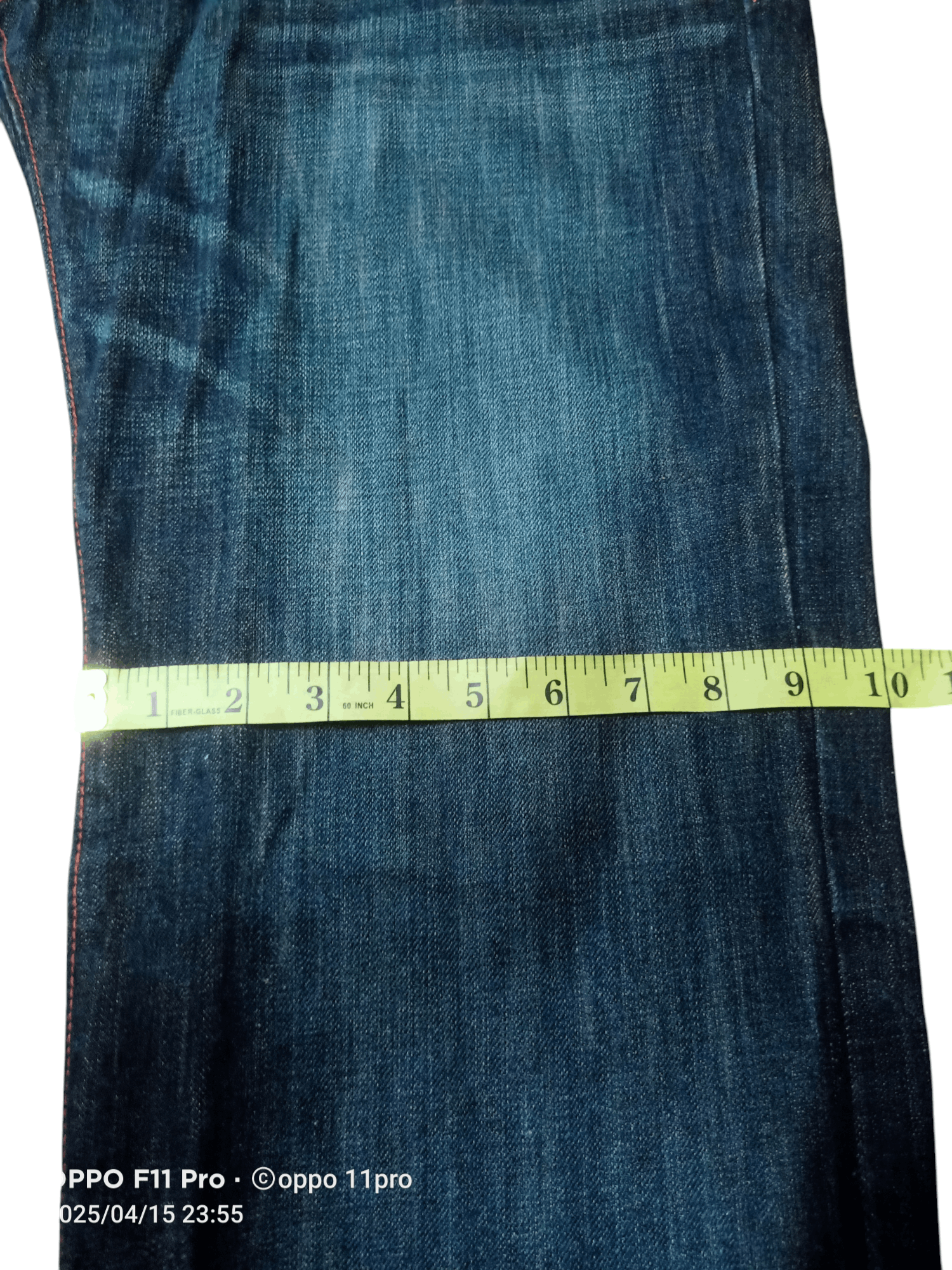 If Six Was Nine × Le Grande Bleu (L.G.B.) Wild Khakis Flare Denim Loose Rise Size US 31 - 7 Thumbnail