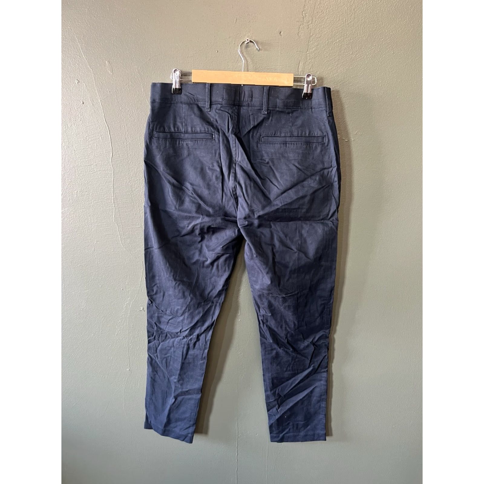 Abercrombie & Fitch VINTAGE Abercrombie & Fitch Mens Cargo Pants Blue 33 x 30 Pants Mens 33 Blue Cargo Size US 33 - 2 Thumbnail