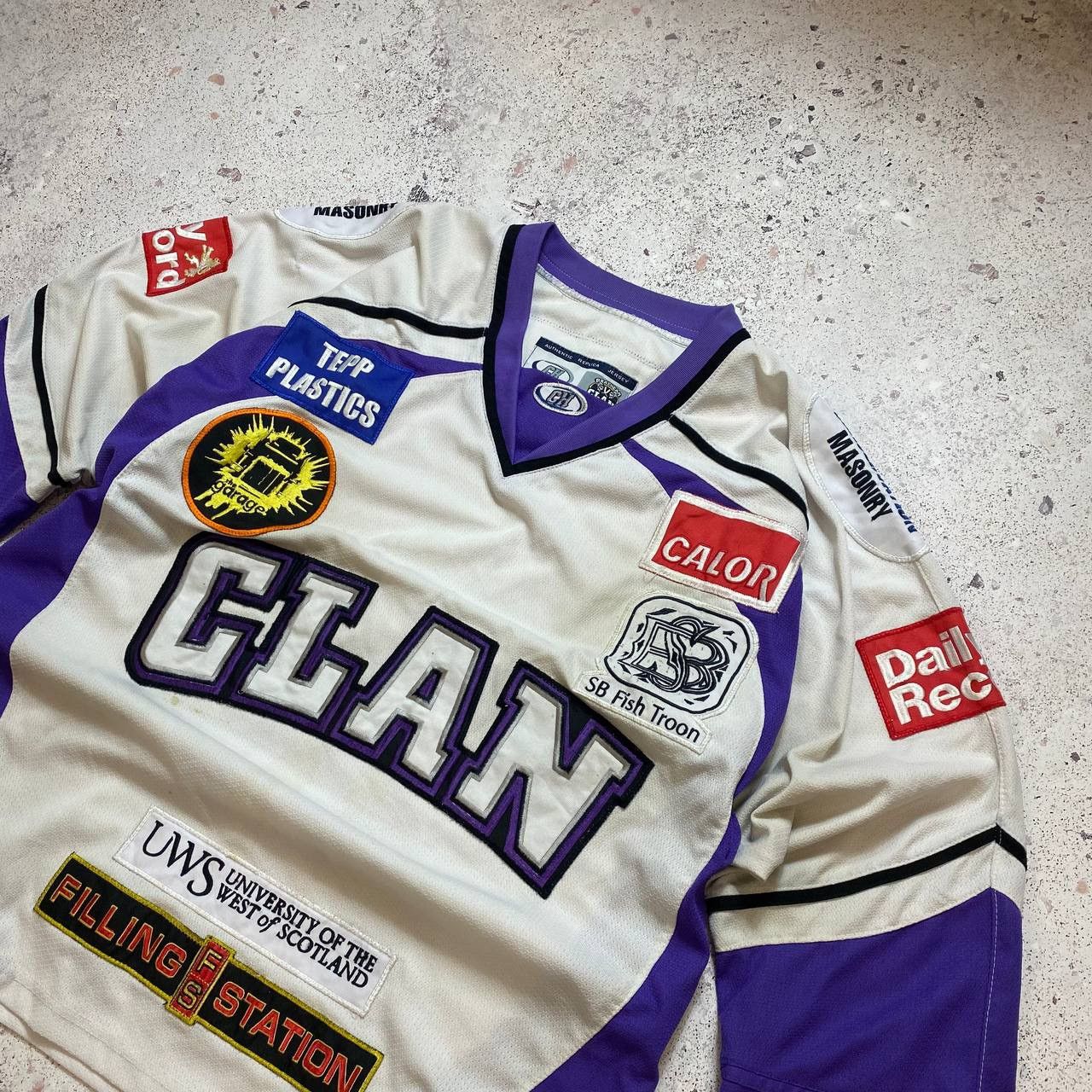 NFL × Vintage Vintage Hockey Jersey Braehead Glasgow Clan EIHL ICE Y2K Size US M / EU 48-50 / 2 - 2 Thumbnail