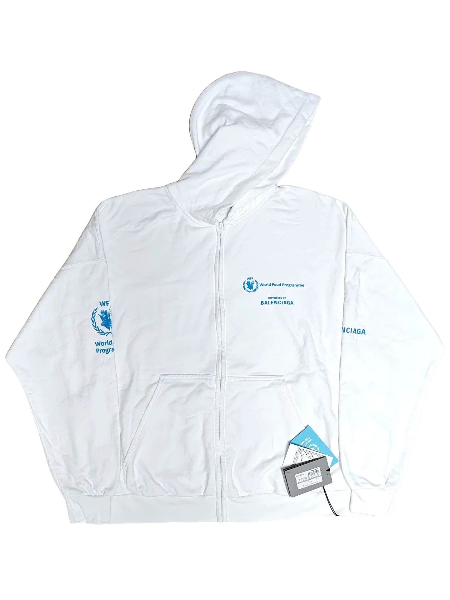 Balenciaga Balenciaga WFP Zip Hoodie (Firm Price) | Grailed