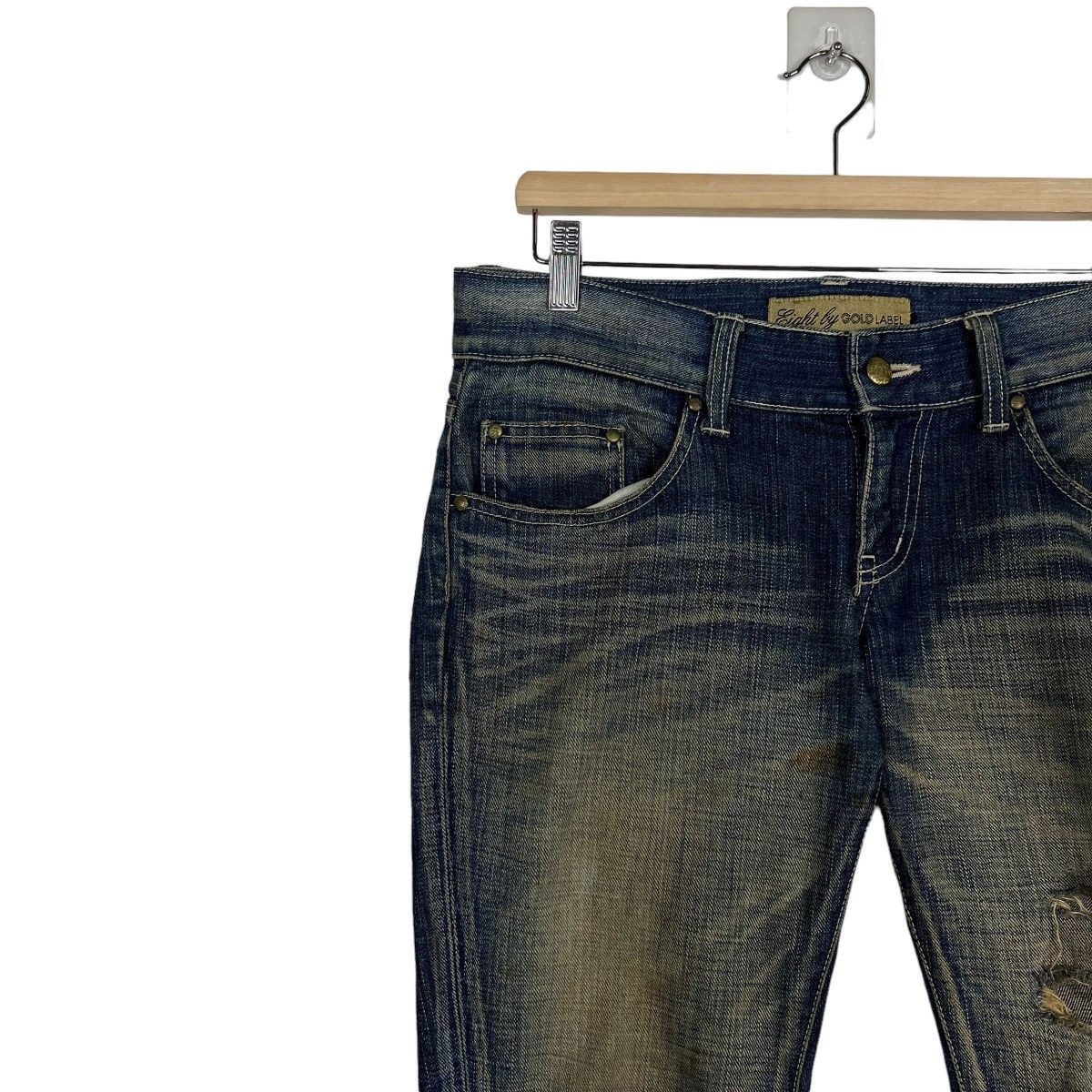 Eight X × Japanese Brand Denim jeans Size US 34 / EU 50 - 6 Thumbnail