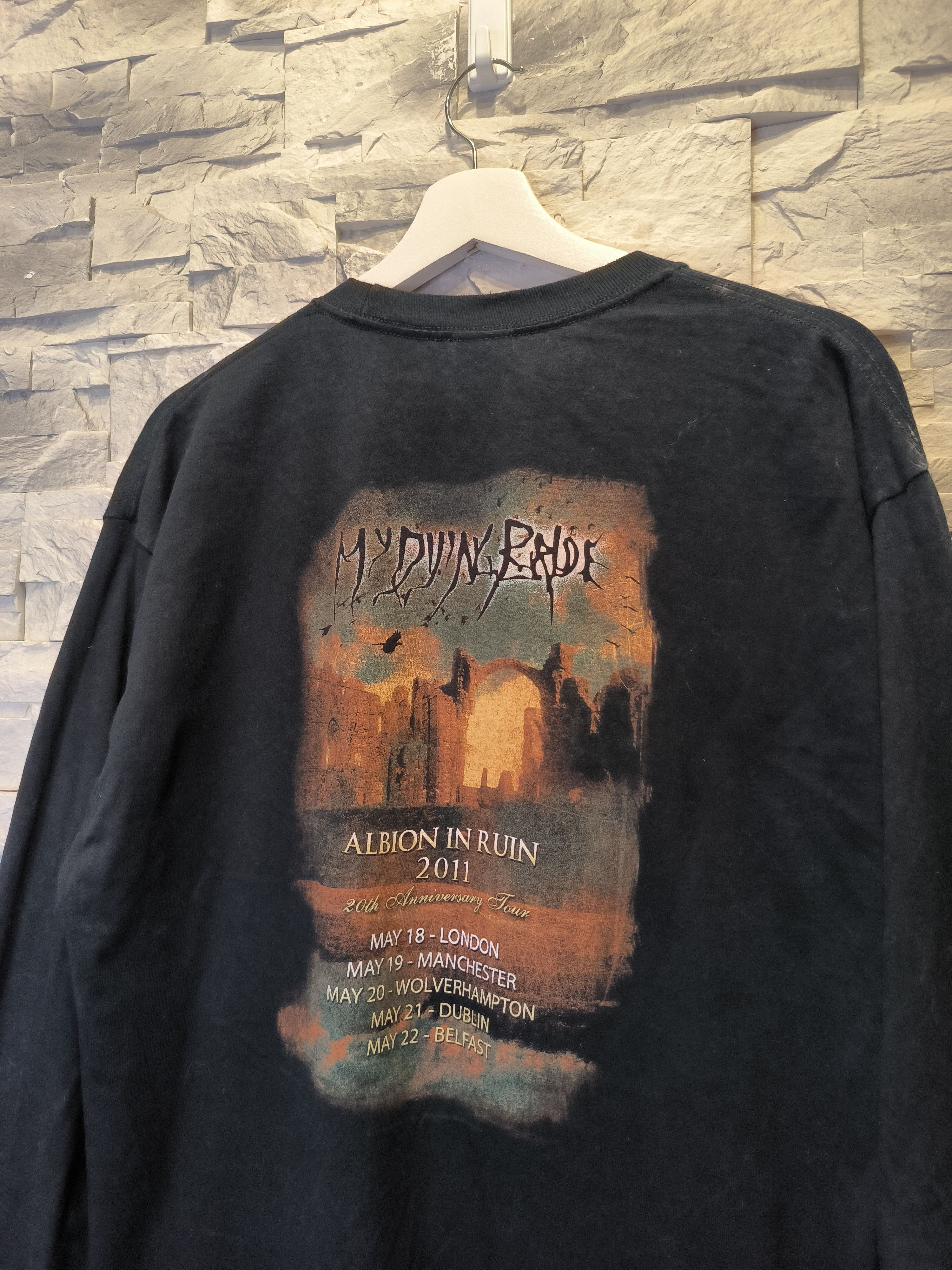 Band Tees × Vintage Vintage My Dying Bride Albion In Ruin 2011 Long T-Shirt Size US L / EU 52-54 / 3 - 3 Thumbnail