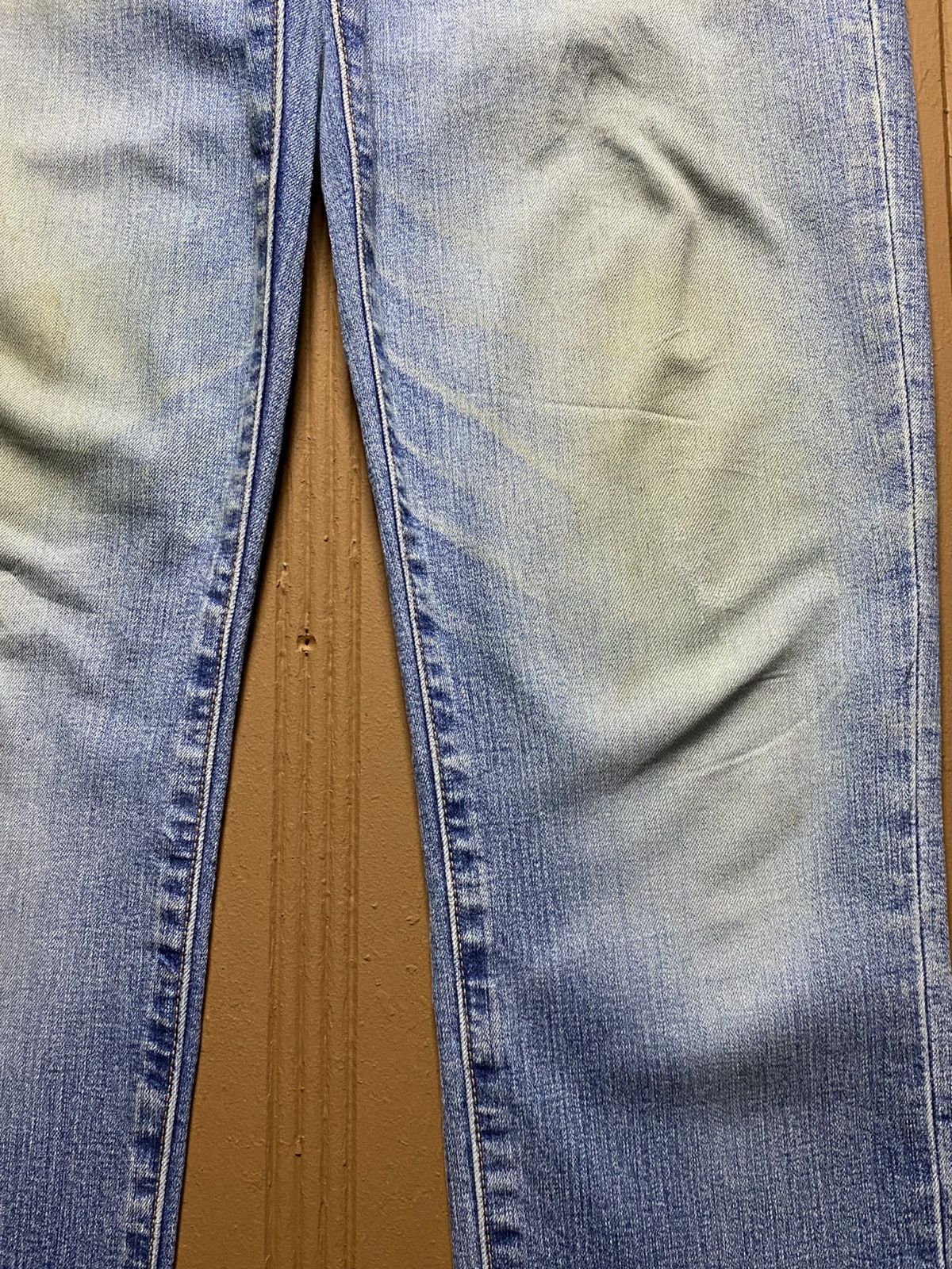 Levi's Vintage Levis 511 Y2K Big E Faded Wash Slim Jeans Size US 31 - 8 Thumbnail