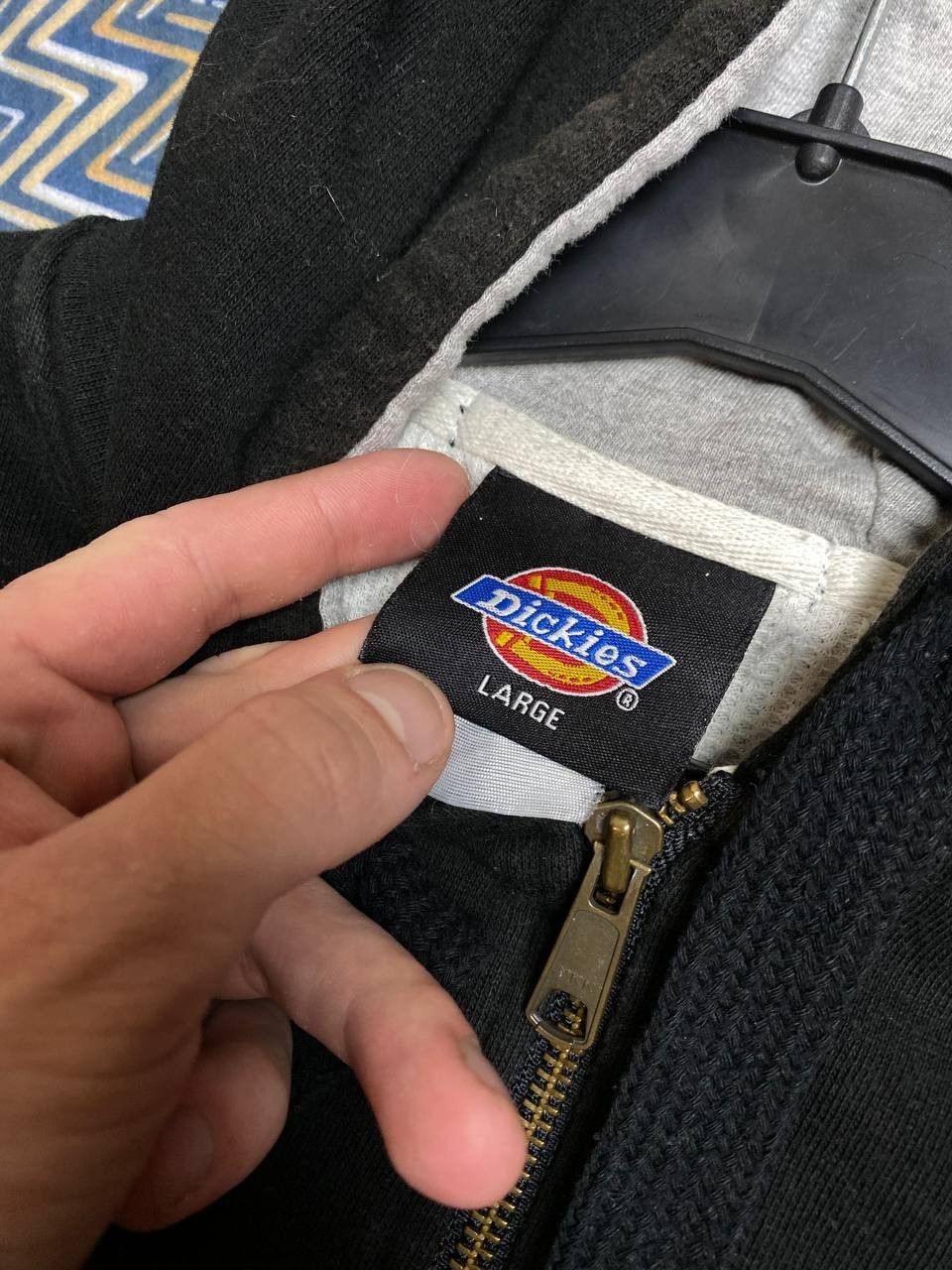 Dickies × Vintage Vintage Y2K Embroider logo Full Zip Hoodie Size L Size US L / EU 52-54 / 3 - 2 Thumbnail