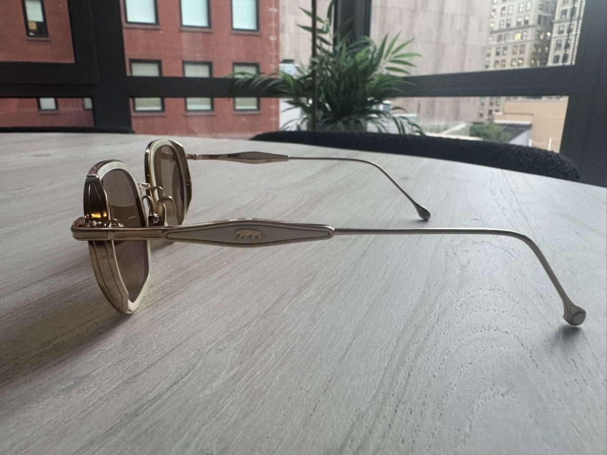 Other Sabyasachi x Morgenthal Frederics The Tolly Horn Sunglasses Size ONE SIZE - 5 Thumbnail