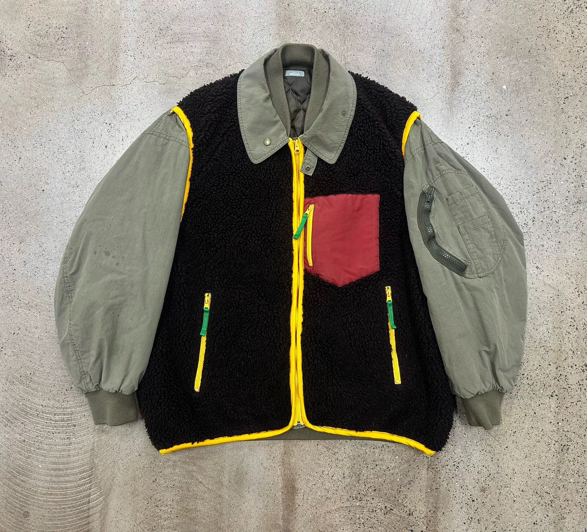 Kolor Kolor Fleece Cotton Jacket Oversized Design Size US L / EU 52-54 / 3 - 1 Thumbnail