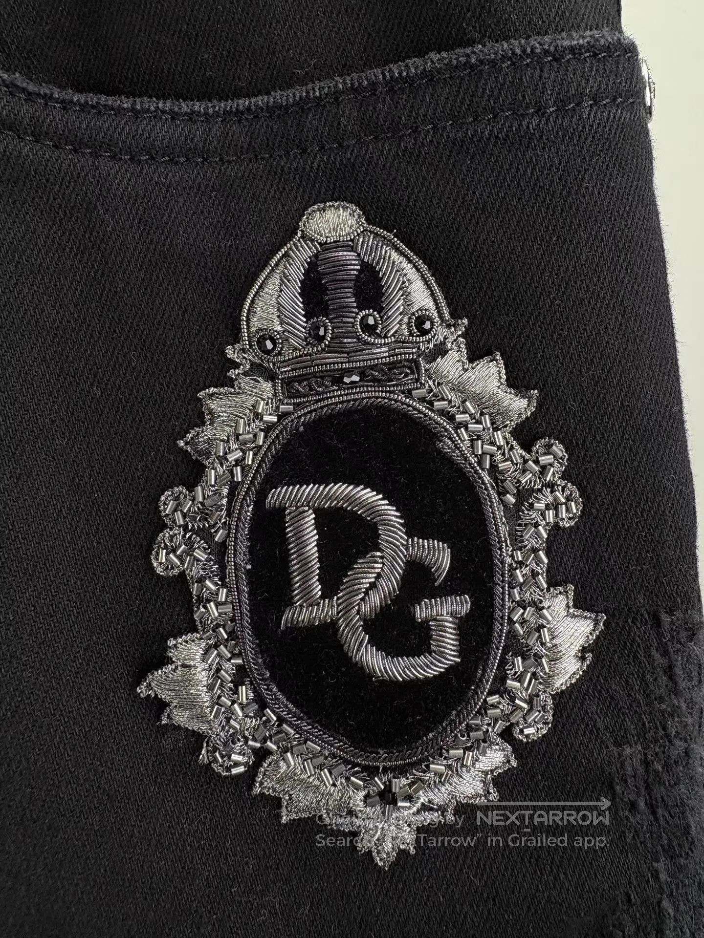 Dolce & Gabbana Black Distressed Denim Jeans Size 40. Size US 40 / EU 56 - 4 Thumbnail