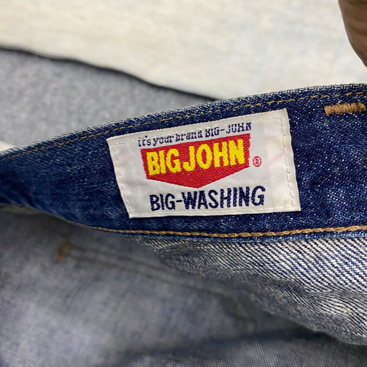 Big John 💥Best Offer💥Vintage Big John Bootcut Distressed Denim Size US 32 / EU 48 - 16 Thumbnail