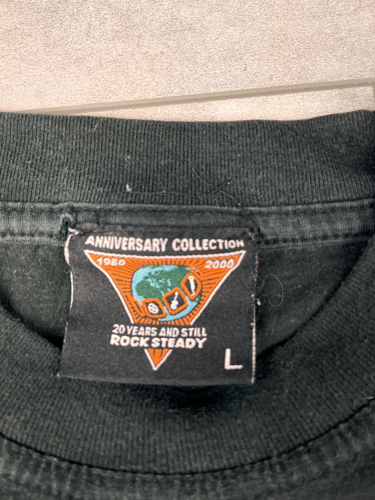 Band Tees × ROCKSTEADY Rock Steady 20 years 1980-2000 size L Size US L / EU 52-54 / 3 - 6 Thumbnail