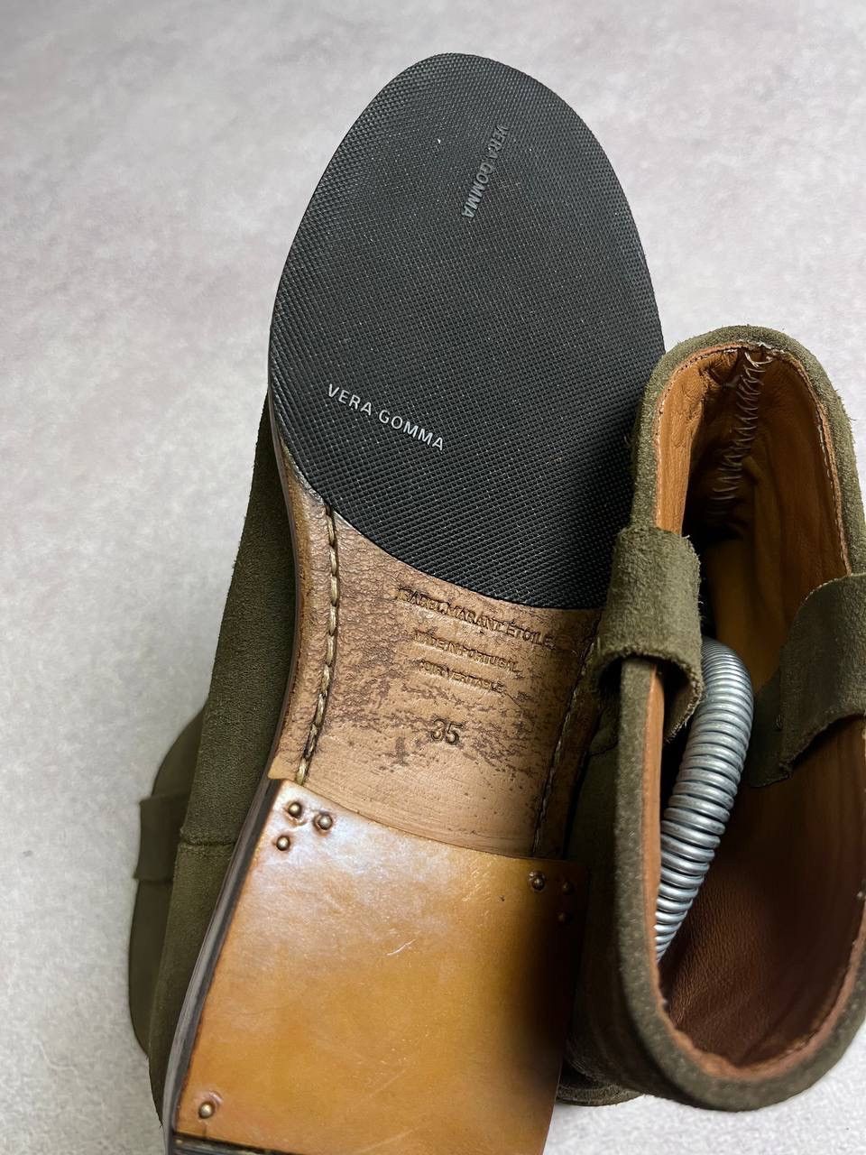 Isabel Marant × Isabel Marant Etoile × Vintage Vintage Isabel Marant Etoile Suede Boots 35 Size US 5 / IT 35 - 5 Thumbnail