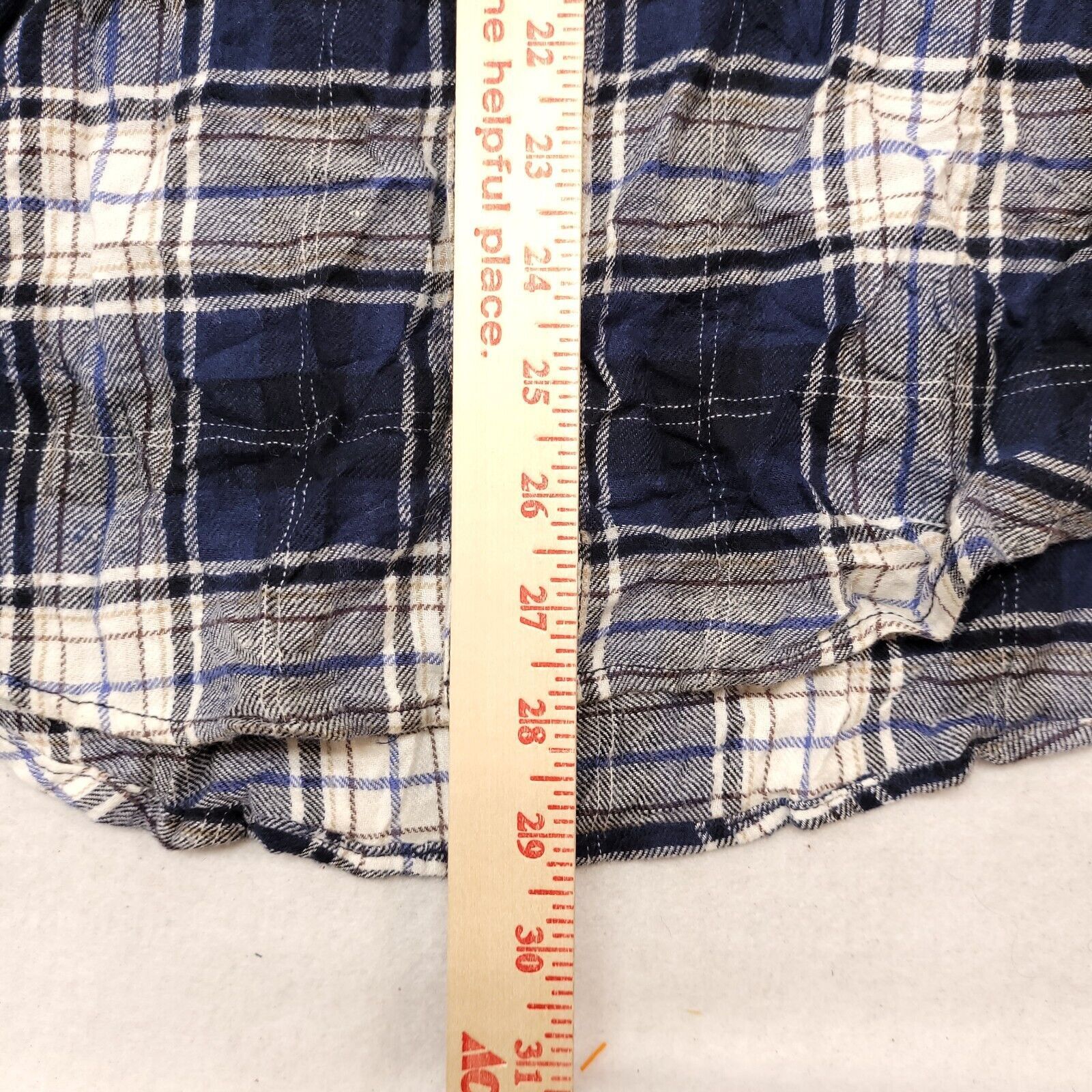 Mossimo Mossimo Tartan Flannel Button Up Shirt Mens Size M Blue Size US M / EU 48-50 / 2 - 8 Thumbnail