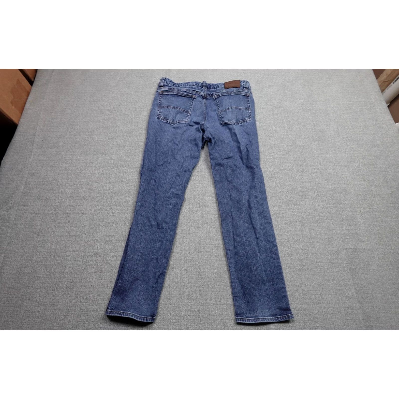 Prana PrAna Slim Fit Jeans Mens 32x30 Blue Medium Wash Denim Straight Stretch Denim Placeholder? Size US 32 / EU 48 - 4 Thumbnail
