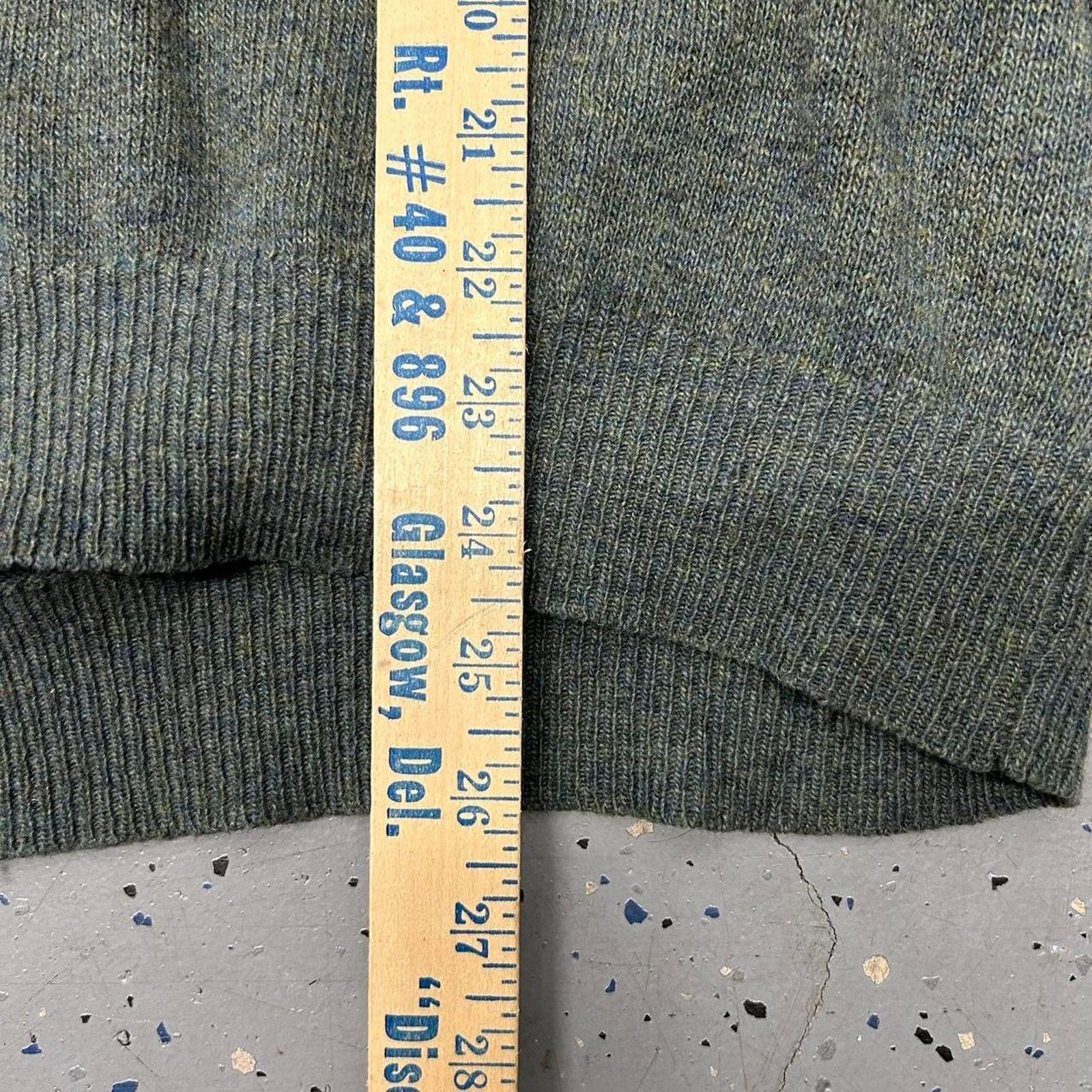 Other VTG 60s Sportswear Bucknit V neck sweater 100% wool Size US L / EU 52-54 / 3 - 8 Thumbnail