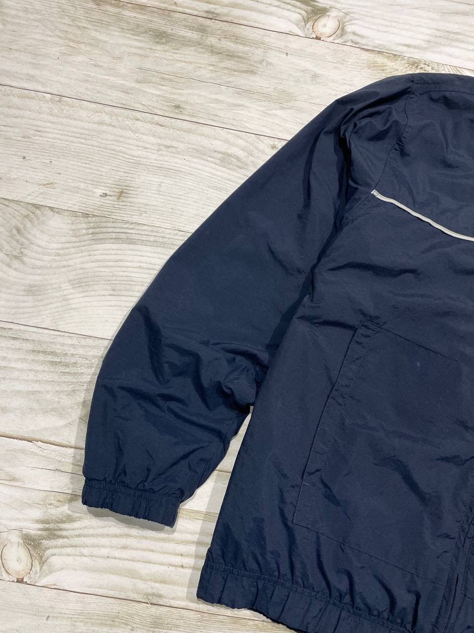 Nike Vintage Nike Track Jacket Nylon Top Striped 2000s Y2K Swoosh Size US L / EU 52-54 / 3 - 5 Thumbnail