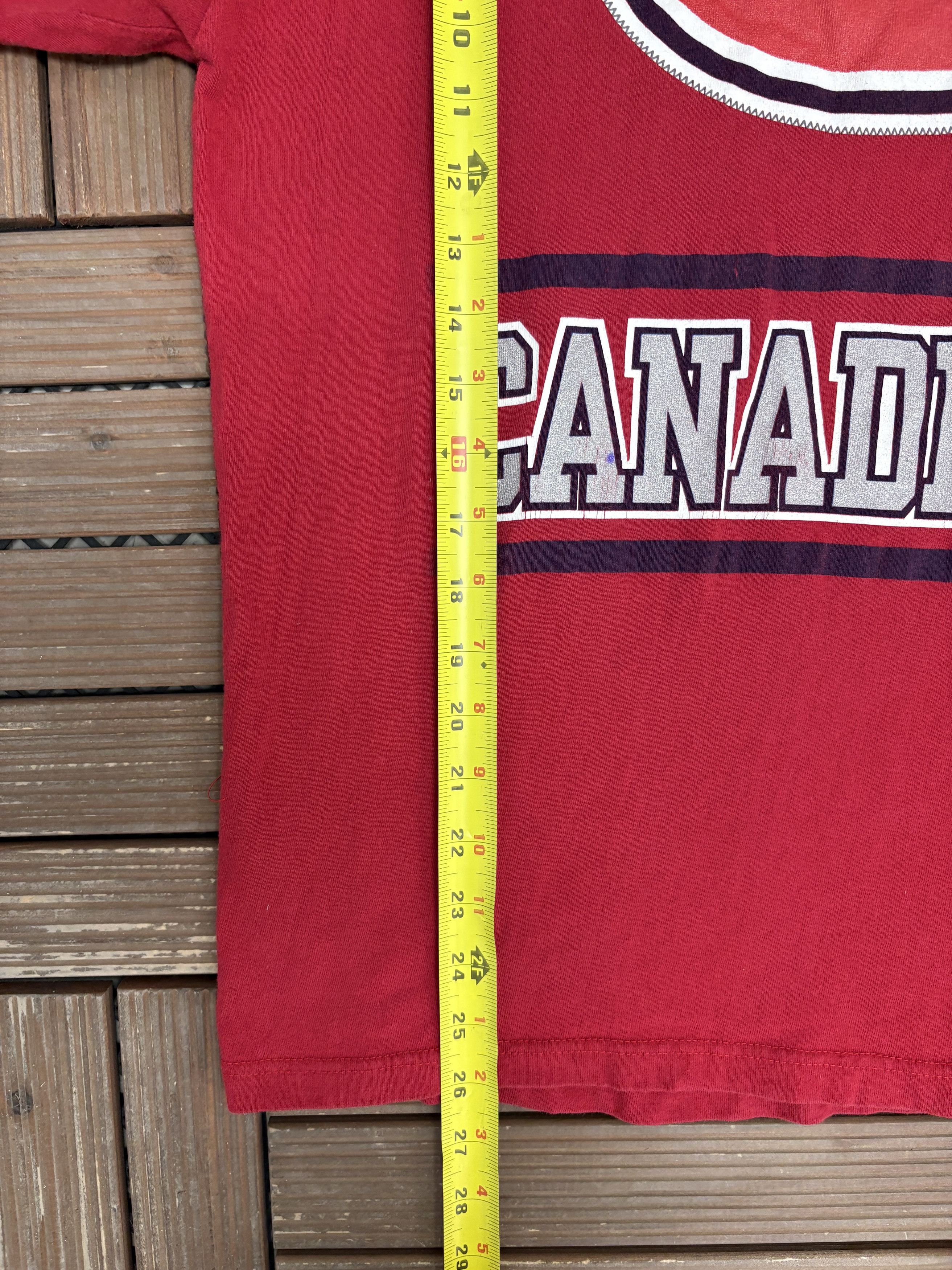 Vintage Montreal Canadiens Vintage Red T-Shirt Tee Size US M / EU 48-50 / 2 - 7 Thumbnail