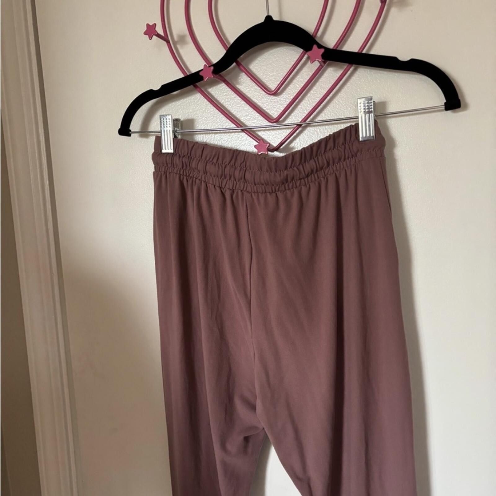 Other ( LA12ST) Mauve Jogger Pants Size 32" / US 10 / IT 46 - 5 Thumbnail