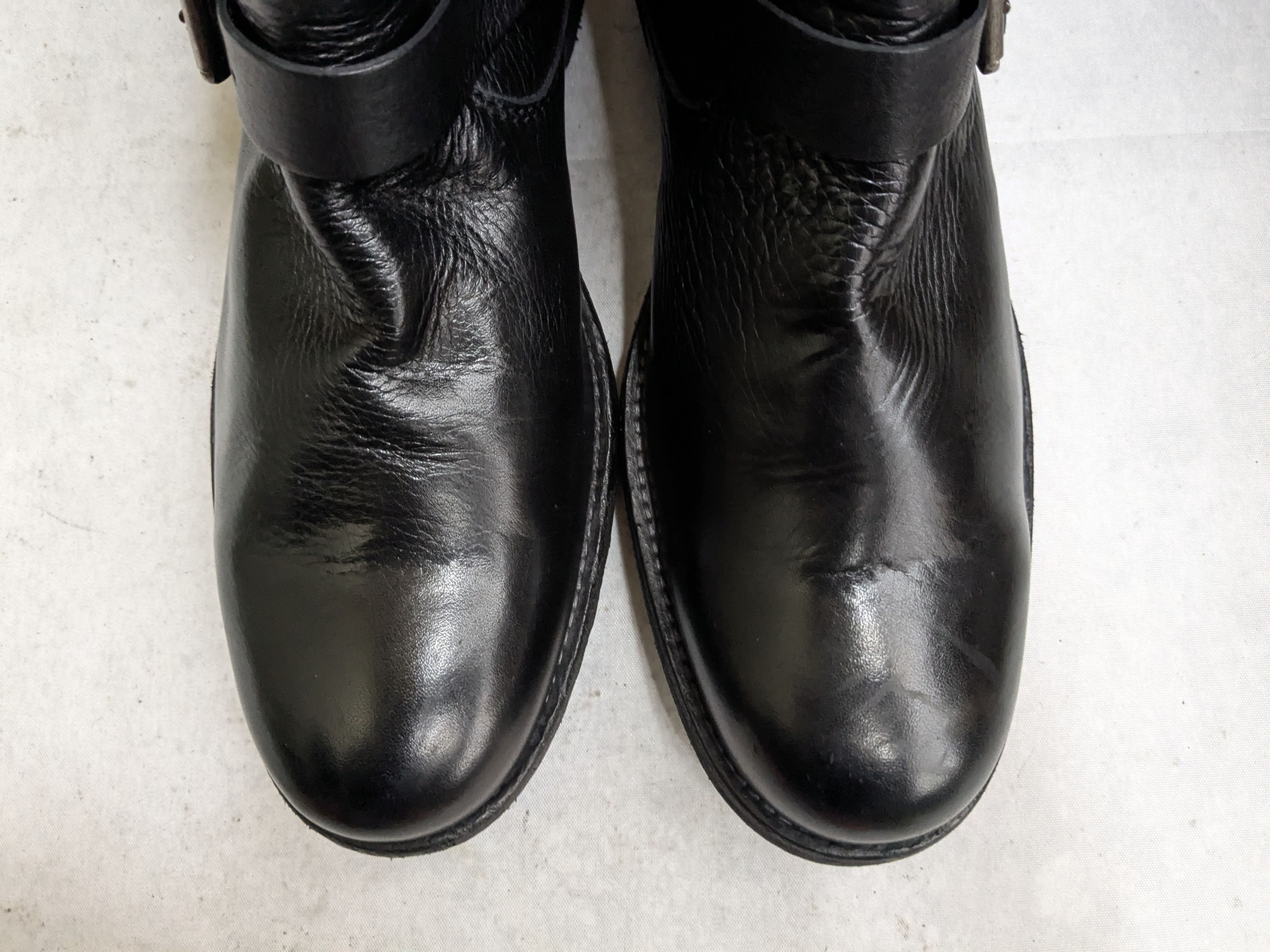 Frye Frye Harness Boots Black 10 D Leather Size US 10 / EU 43 - 2 Thumbnail
