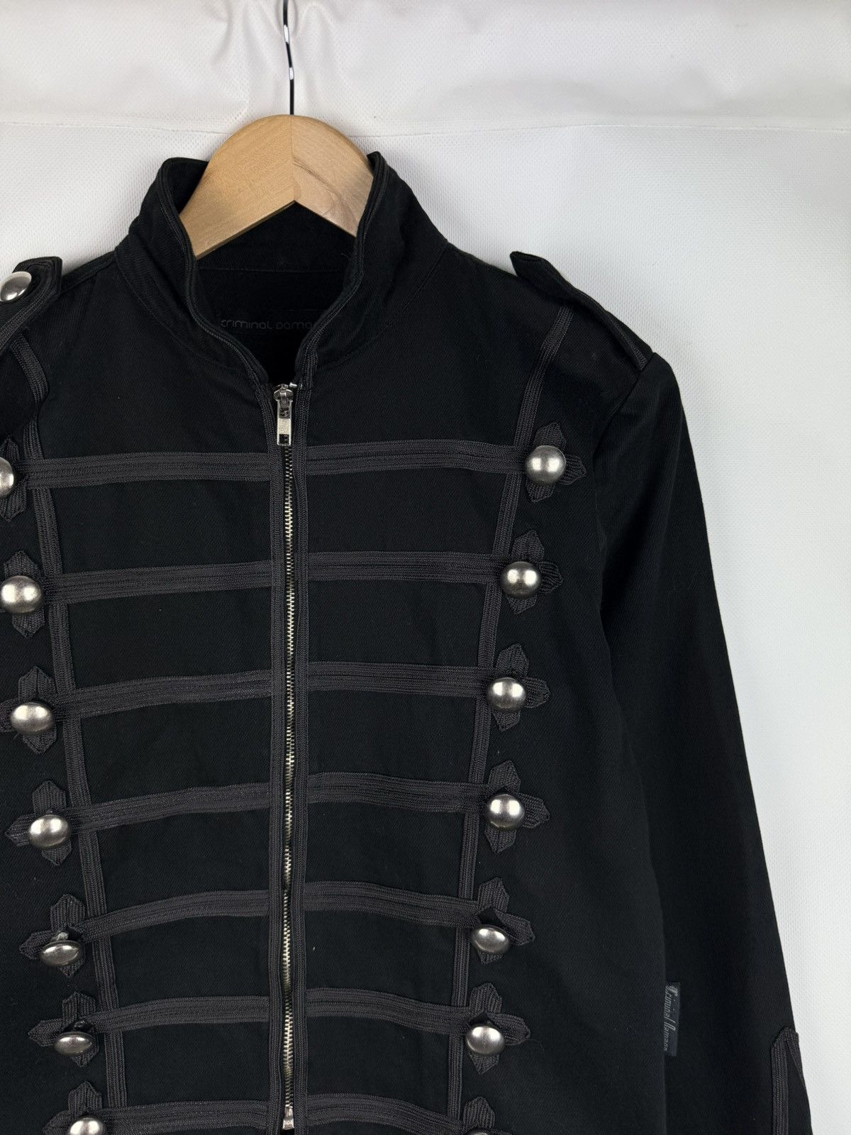 Criminal Damage Criminal Damage Ladies Grid Jacket Full Zip Gothic Size S Size S / US 4 / IT 40 - 5 Thumbnail