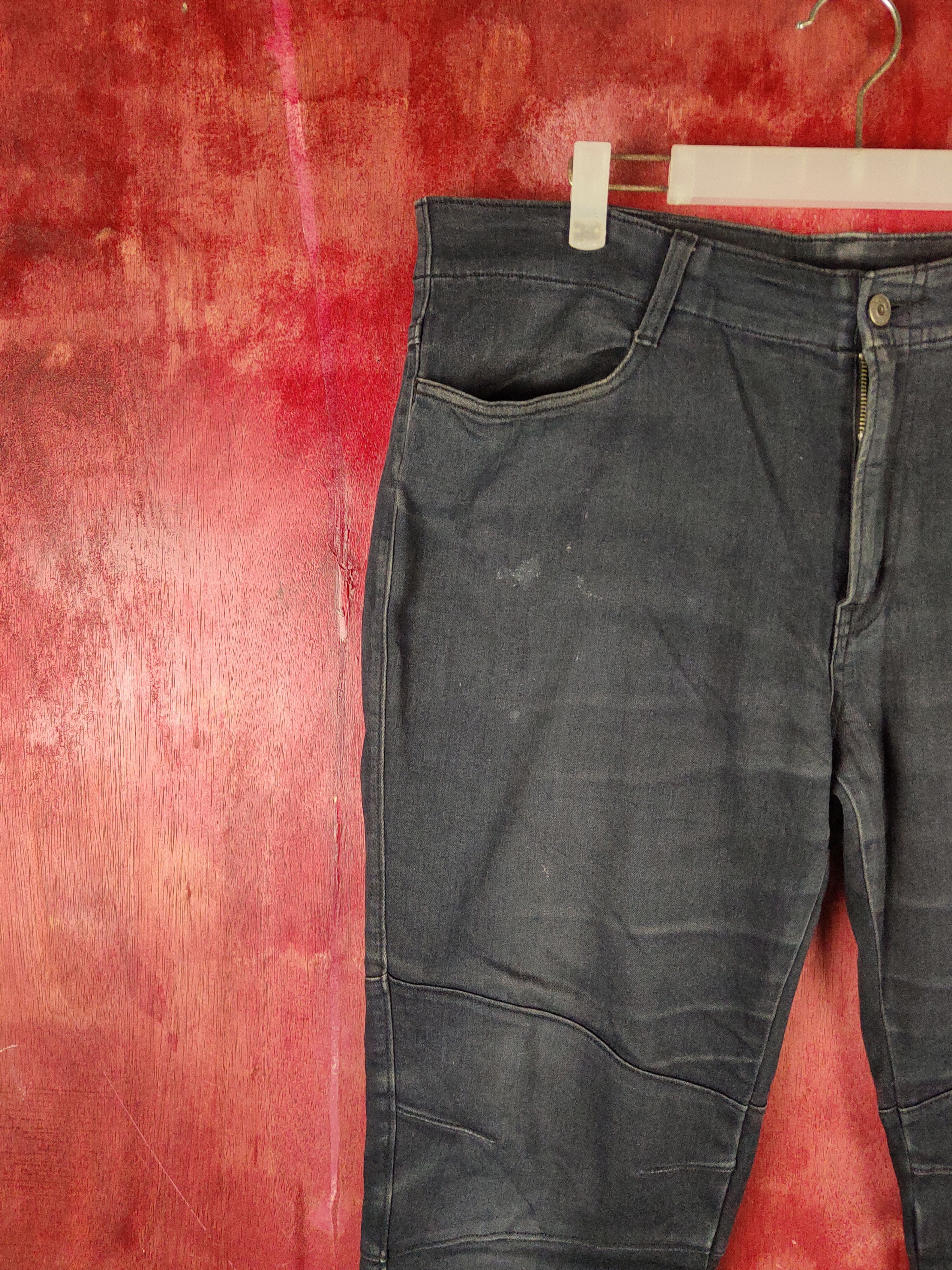 Japanese Brand Japanese Brand Dark Blue Multipocket Soft Jeans #S2318 Size US 36 / EU 52 - 3 Thumbnail