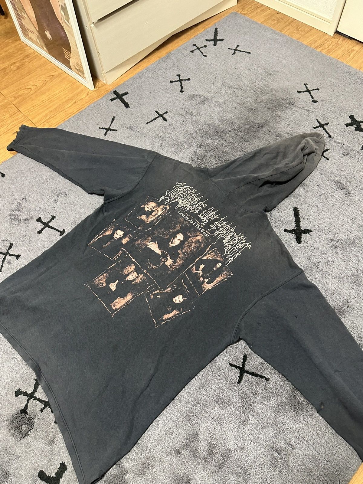Vintage Cradle of Filth - Cruelty And The Beast Hoodie Size US XL / EU 56 / 4 - 5 Thumbnail