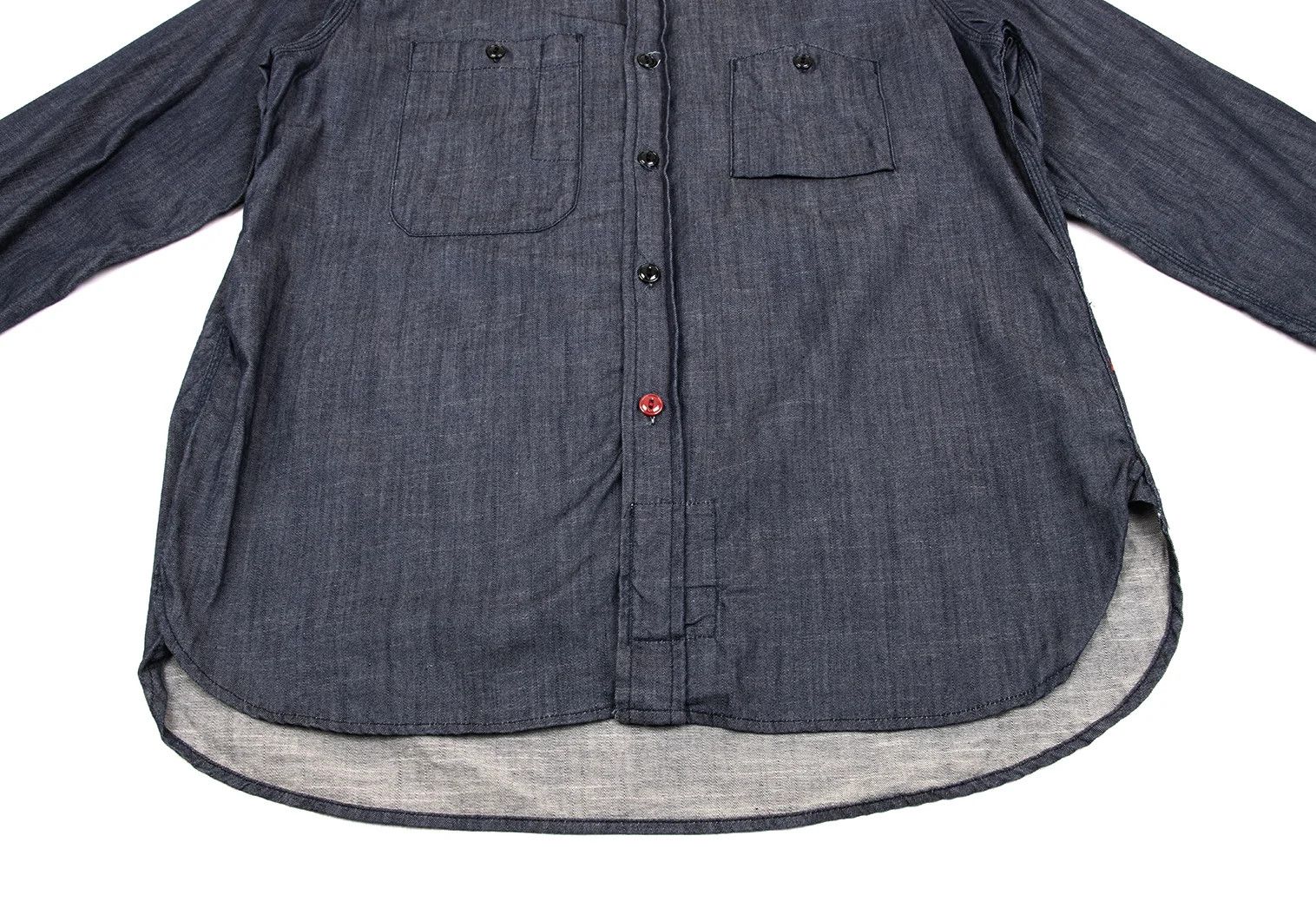 Engineered Garments Cotton Denim Work Shirt Indigo Size M Size US M / EU 48-50 / 2 - 10 Thumbnail